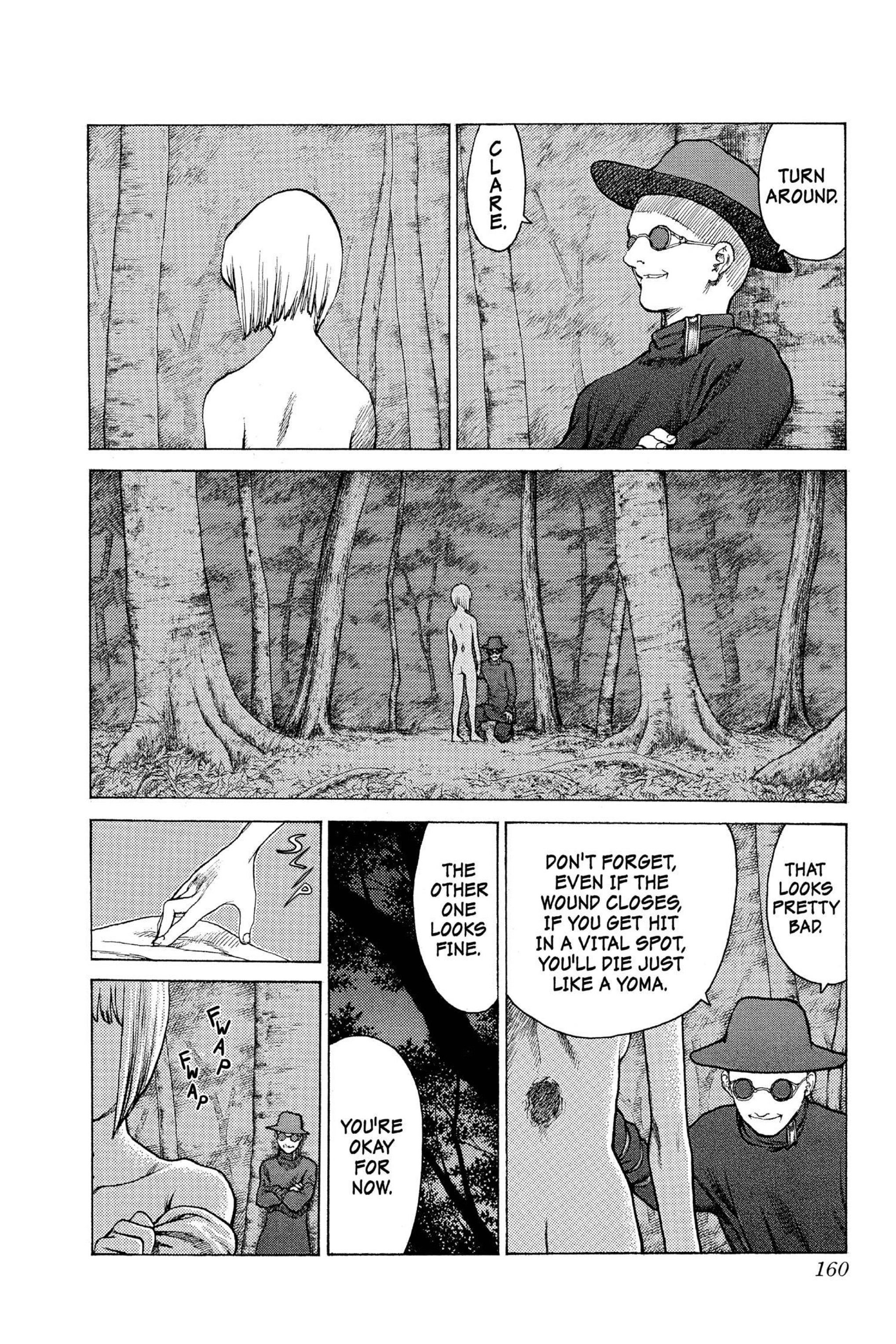 Read online Claymore comic -  Issue #1 - 129