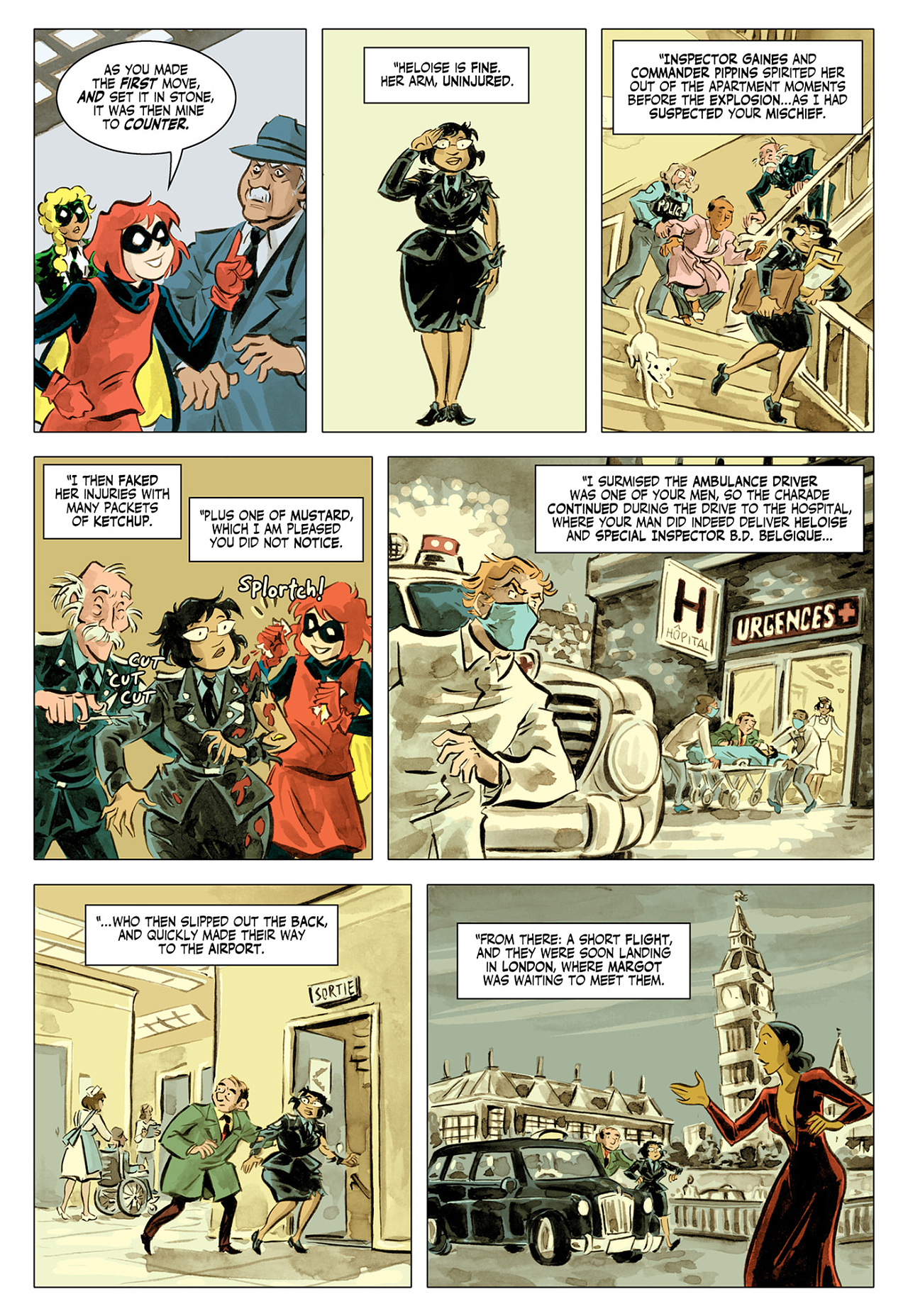 Read online Bandette (2012) comic -  Issue #22 - 12