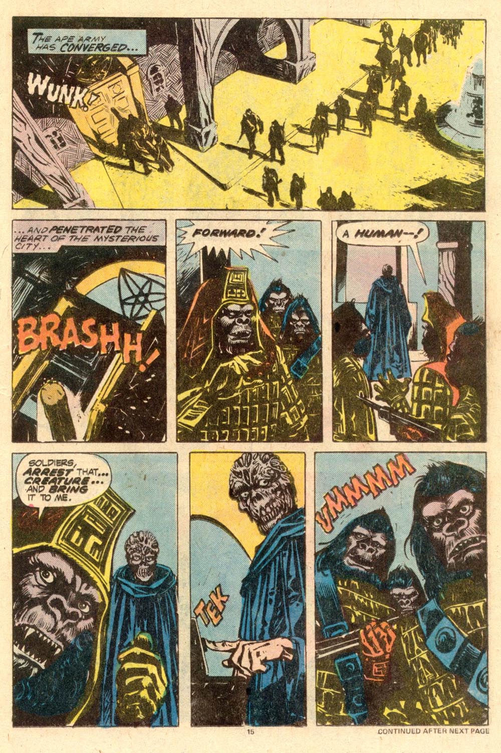Read online Adventures on the Planet of the Apes comic -  Issue #11 - 10