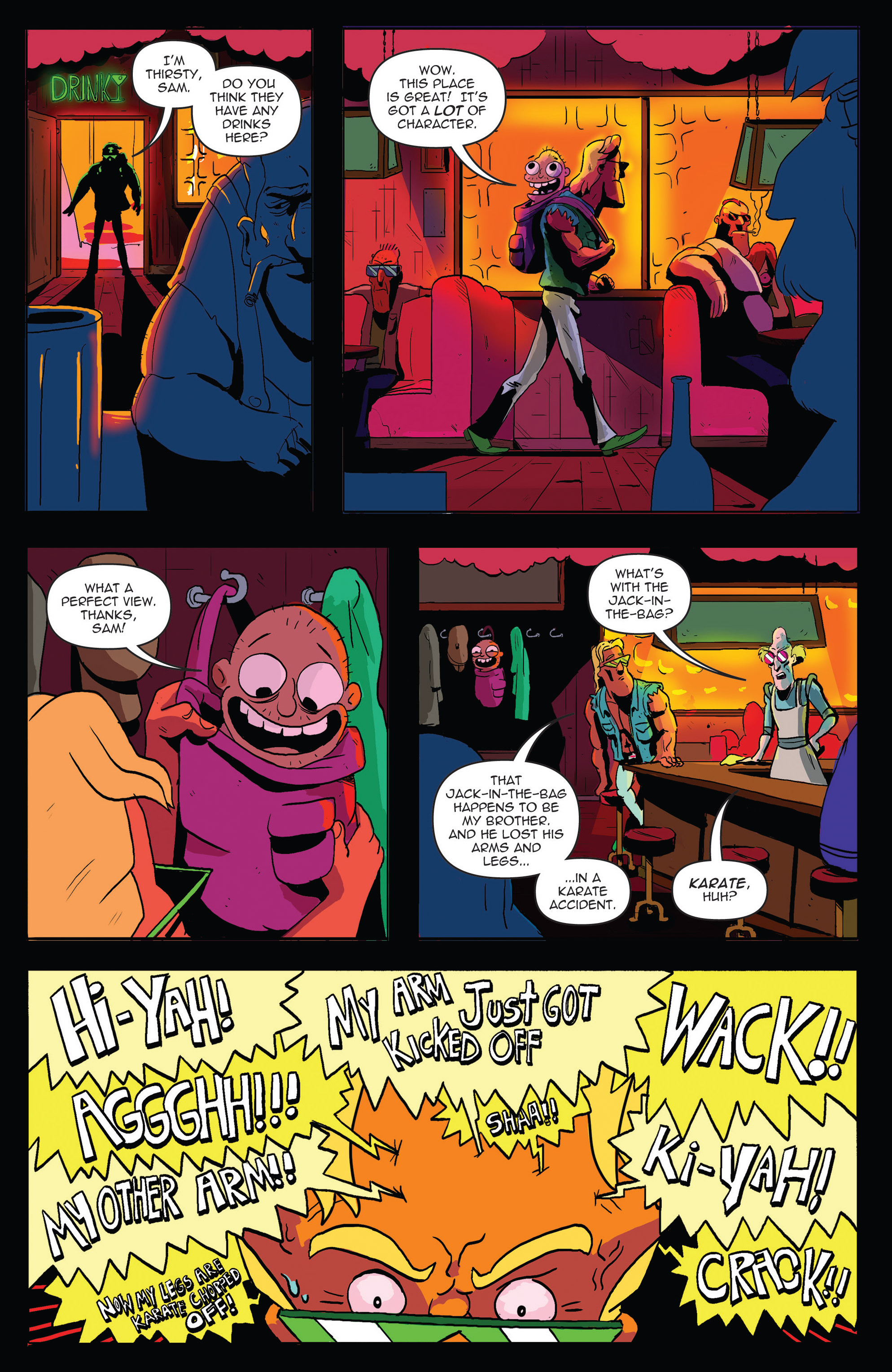 Read online AmeriKarate comic -  Issue #1 - 5