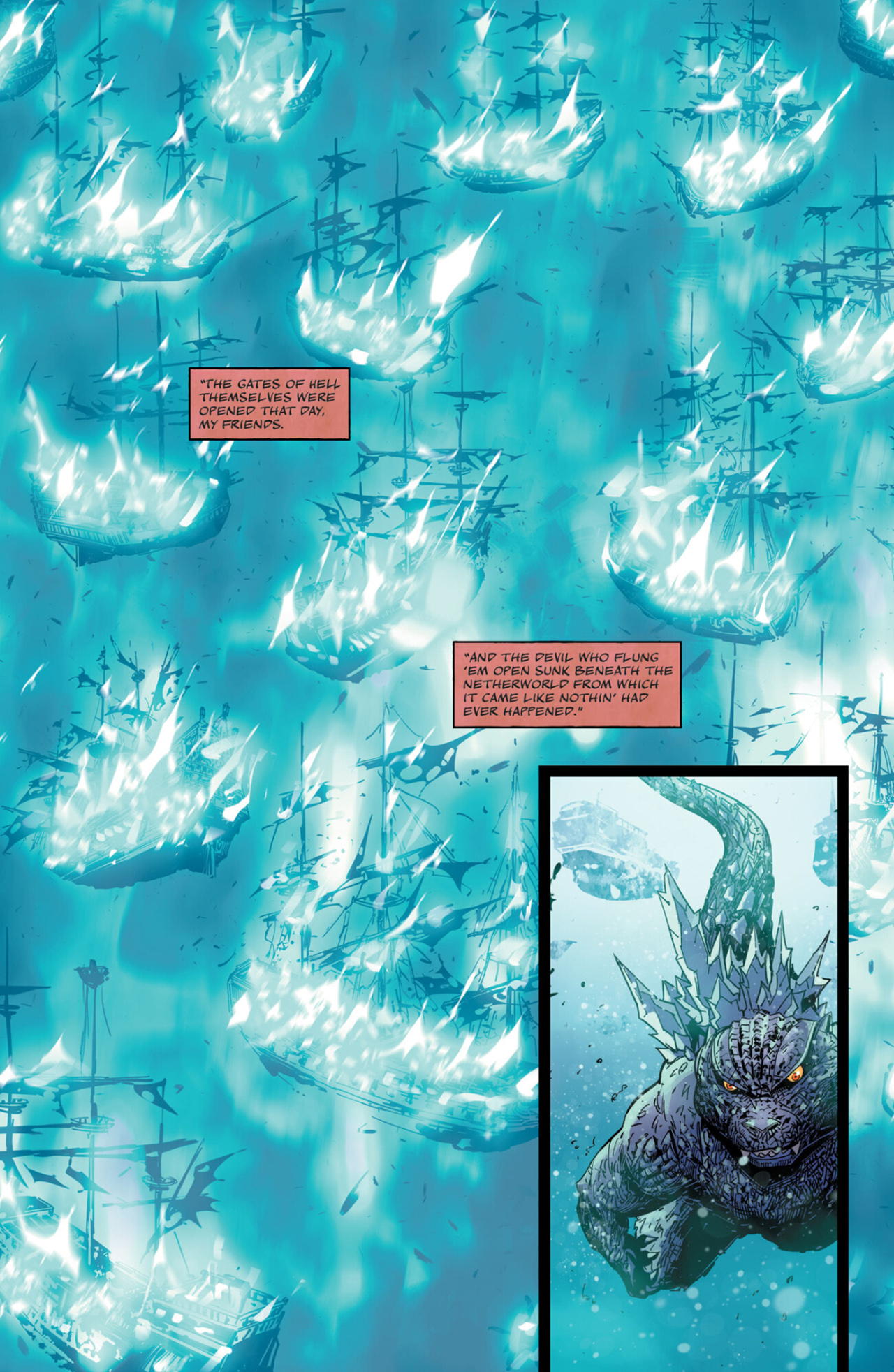 Read online Godzilla: Here There Be Dragons comic -  Issue #2 - 9