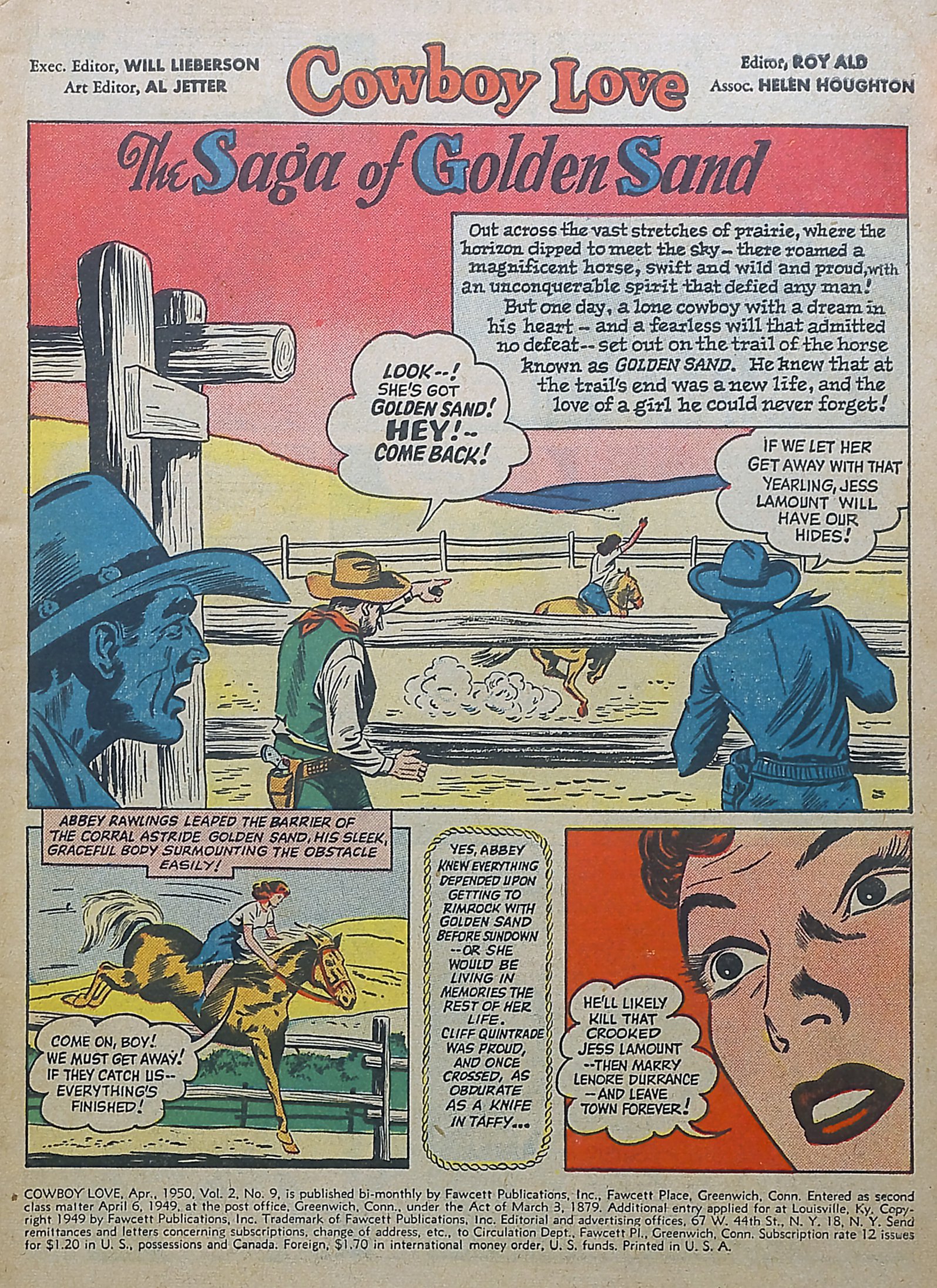 Read online Cowboy Love comic -  Issue #9 - 3