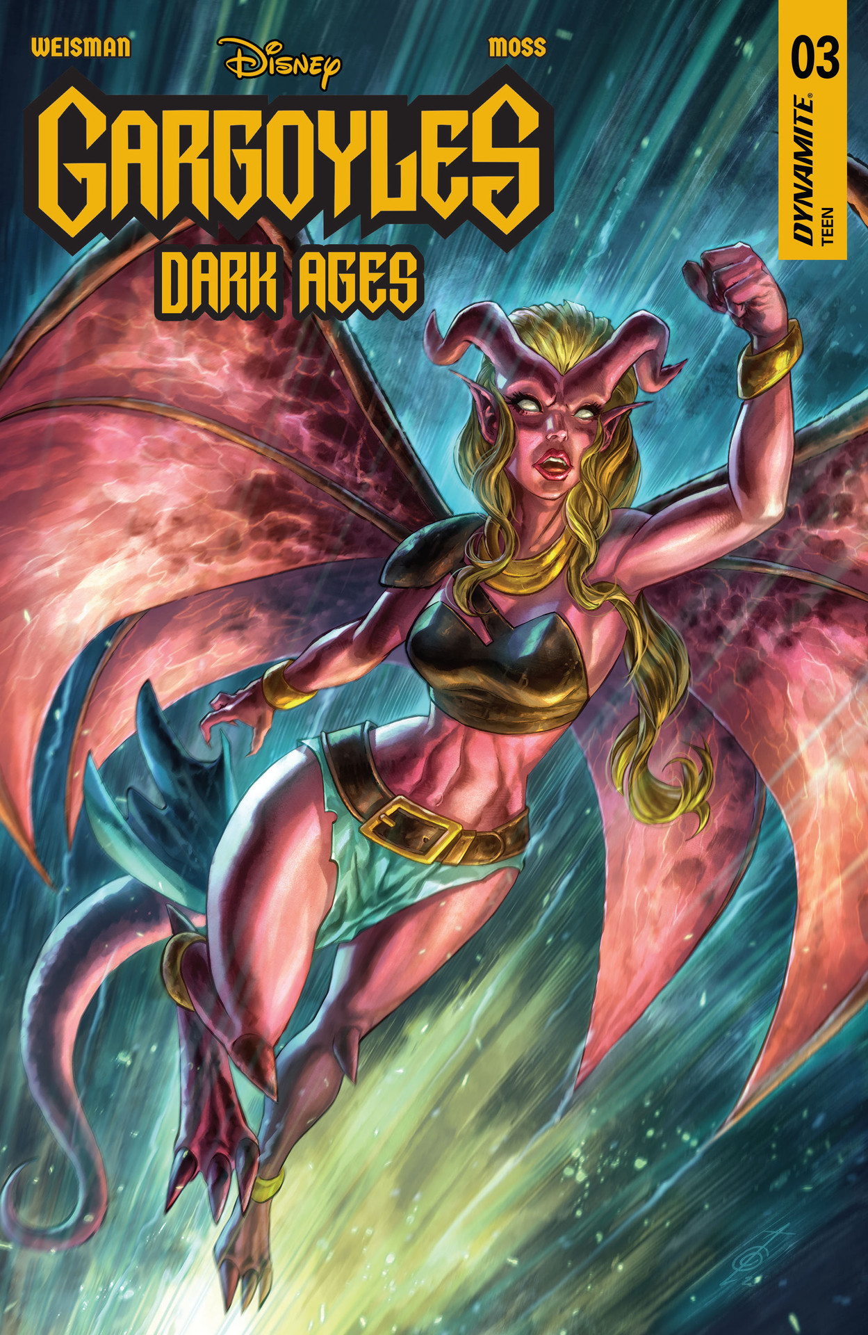 Read online Gargoyles: Dark Ages comic -  Issue #3 - 33