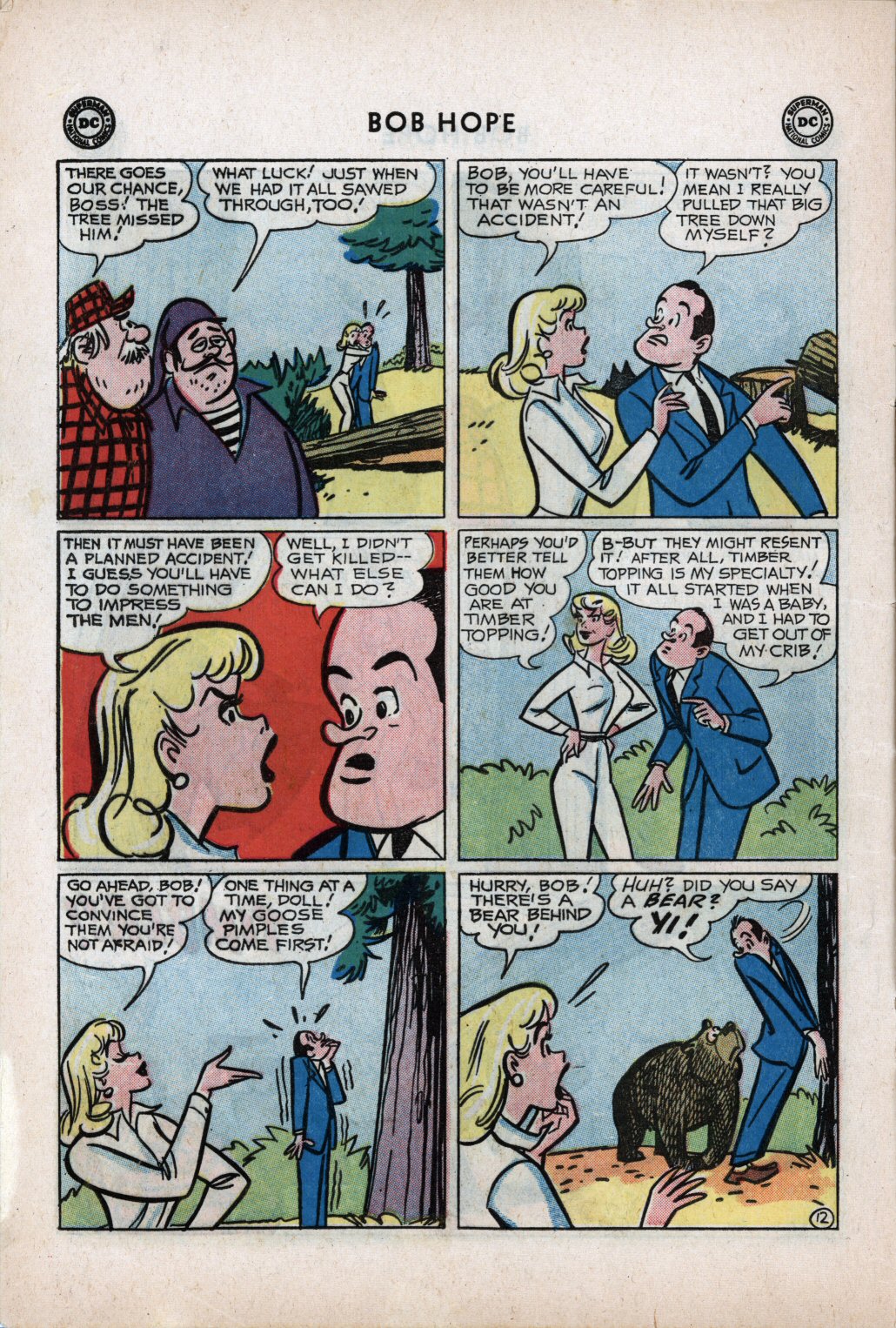 Read online The Adventures of Bob Hope comic -  Issue #59 - 16
