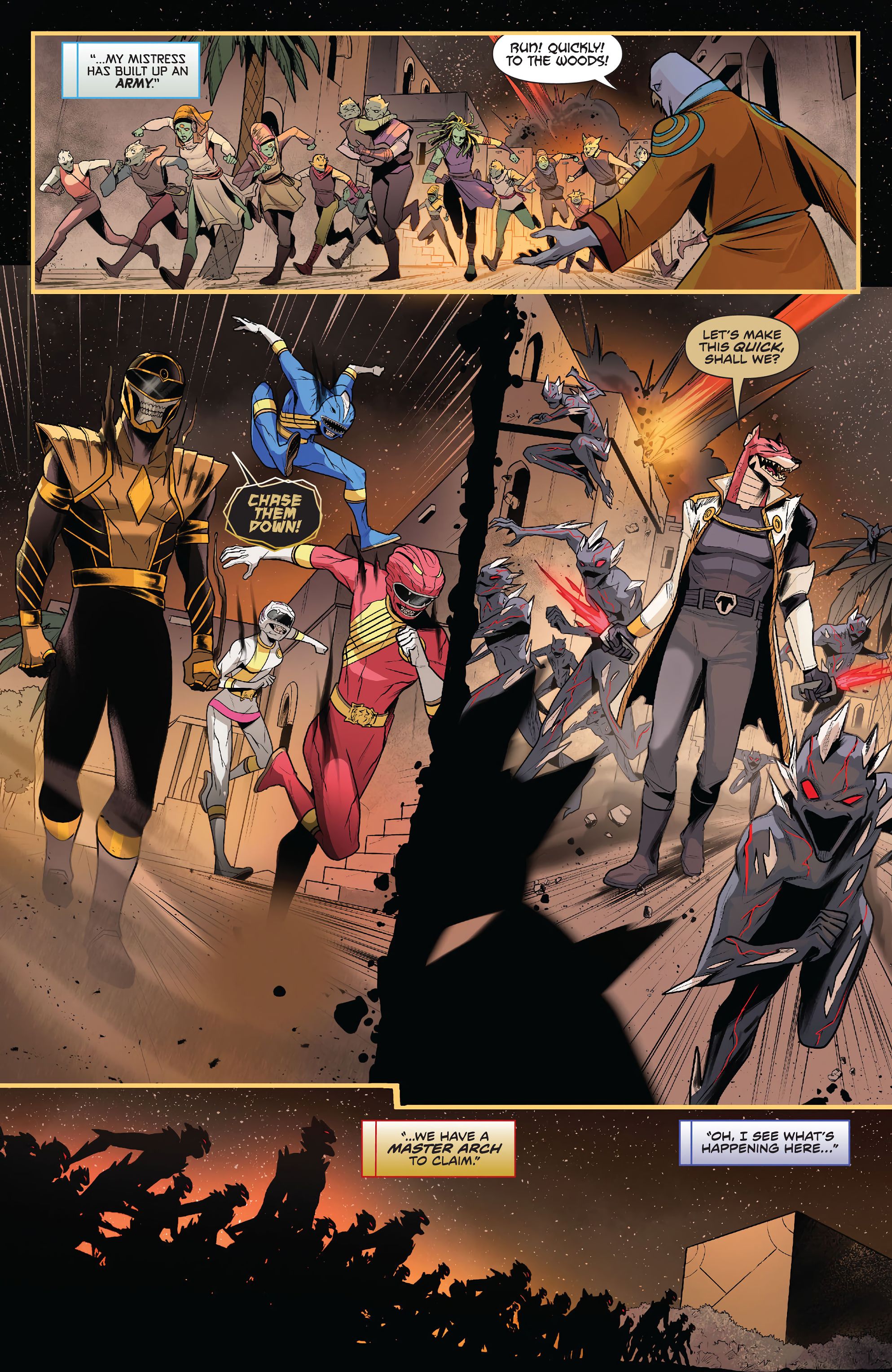 Read online Mighty Morphin Power Rangers comic -  Issue #110 - 7