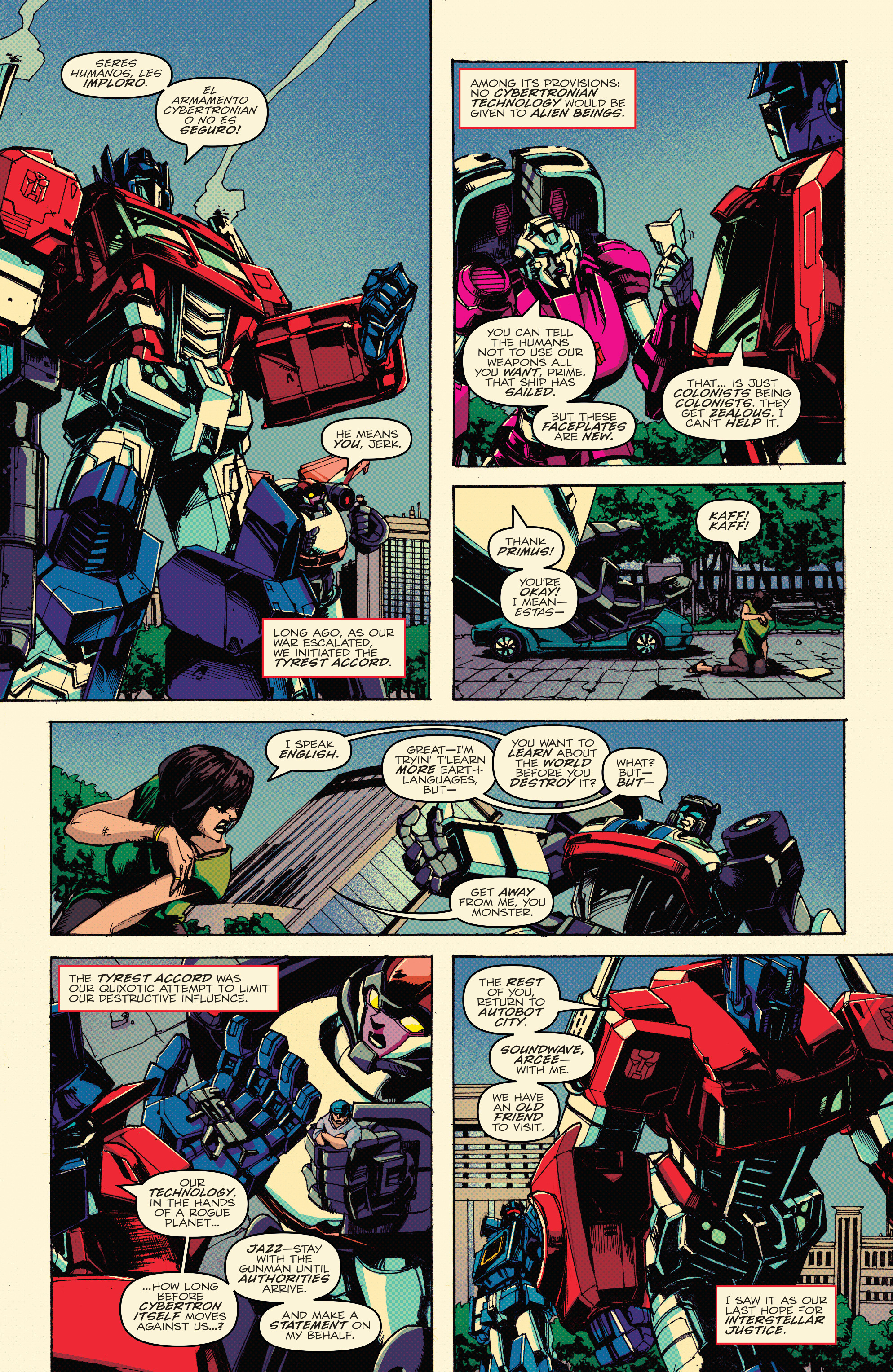 Read online Optimus Prime comic -  Issue #1 - 13
