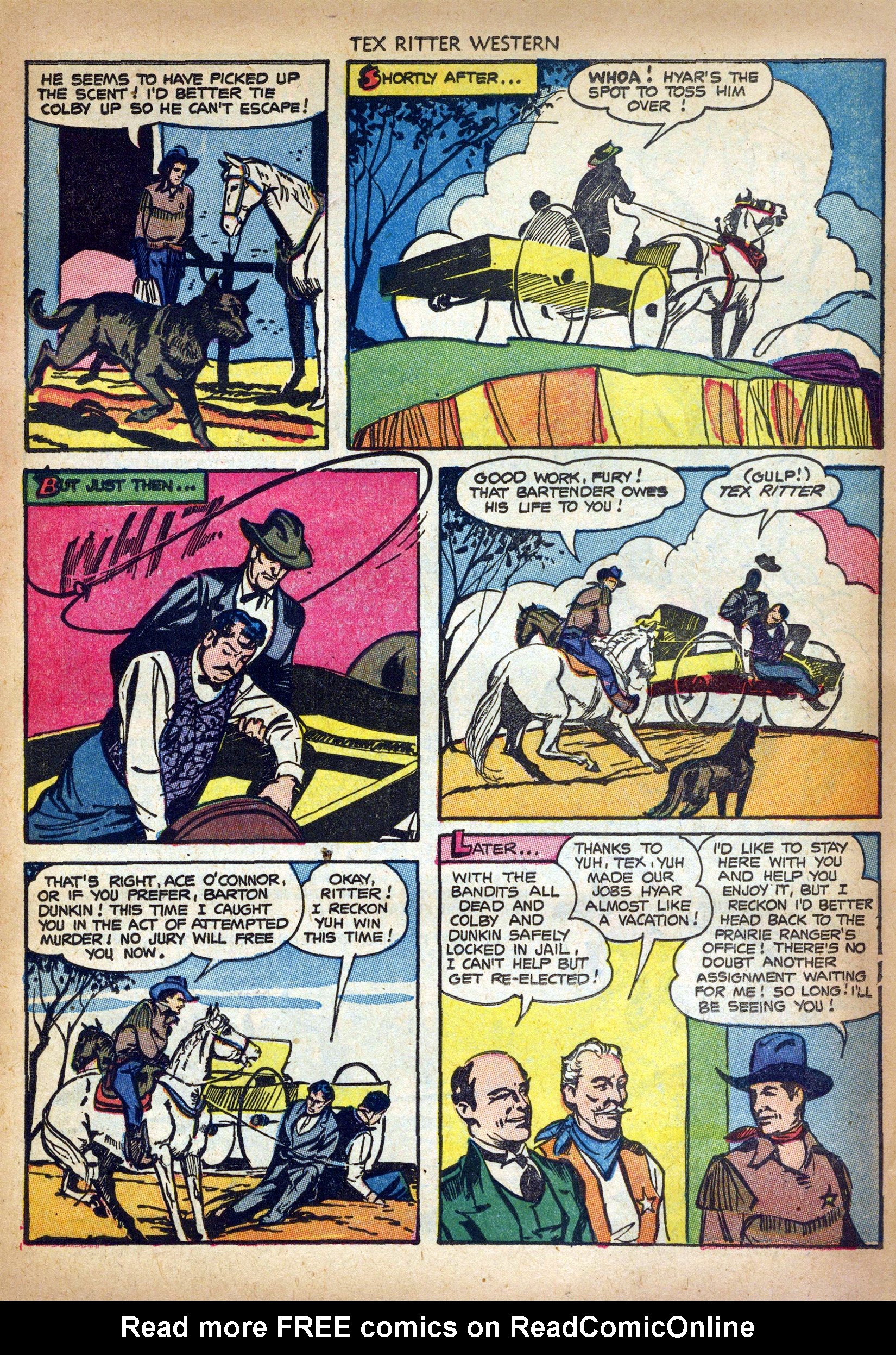 Read online Tex Ritter Western comic -  Issue #19 - 15