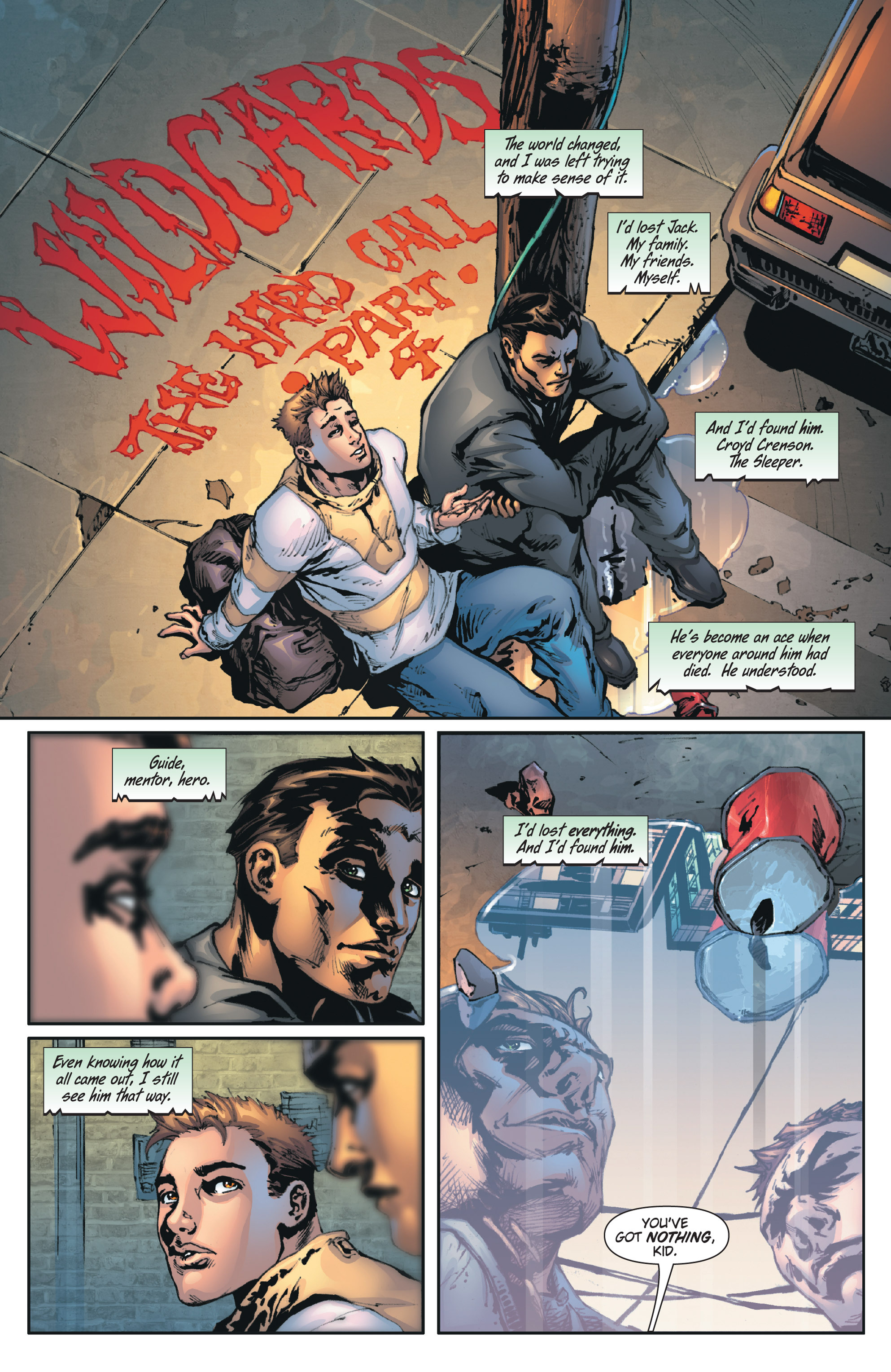 Read online George R.R. Martin's Wild Cards: The Hard Call comic -  Issue # _TPB (Part 1) - 77