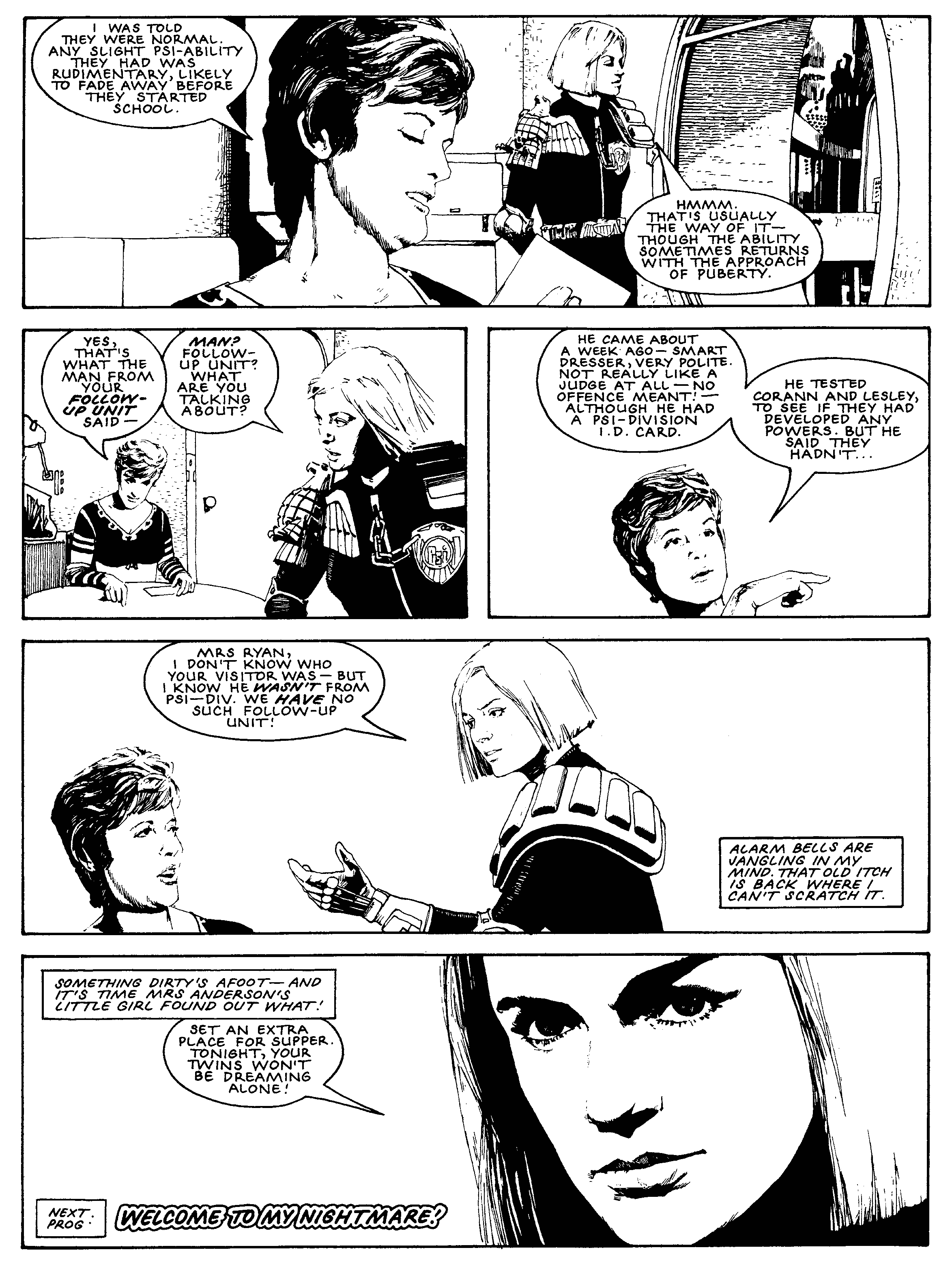 Read online Essential Judge Anderson: Shamball comic -  Issue # TPB - 30
