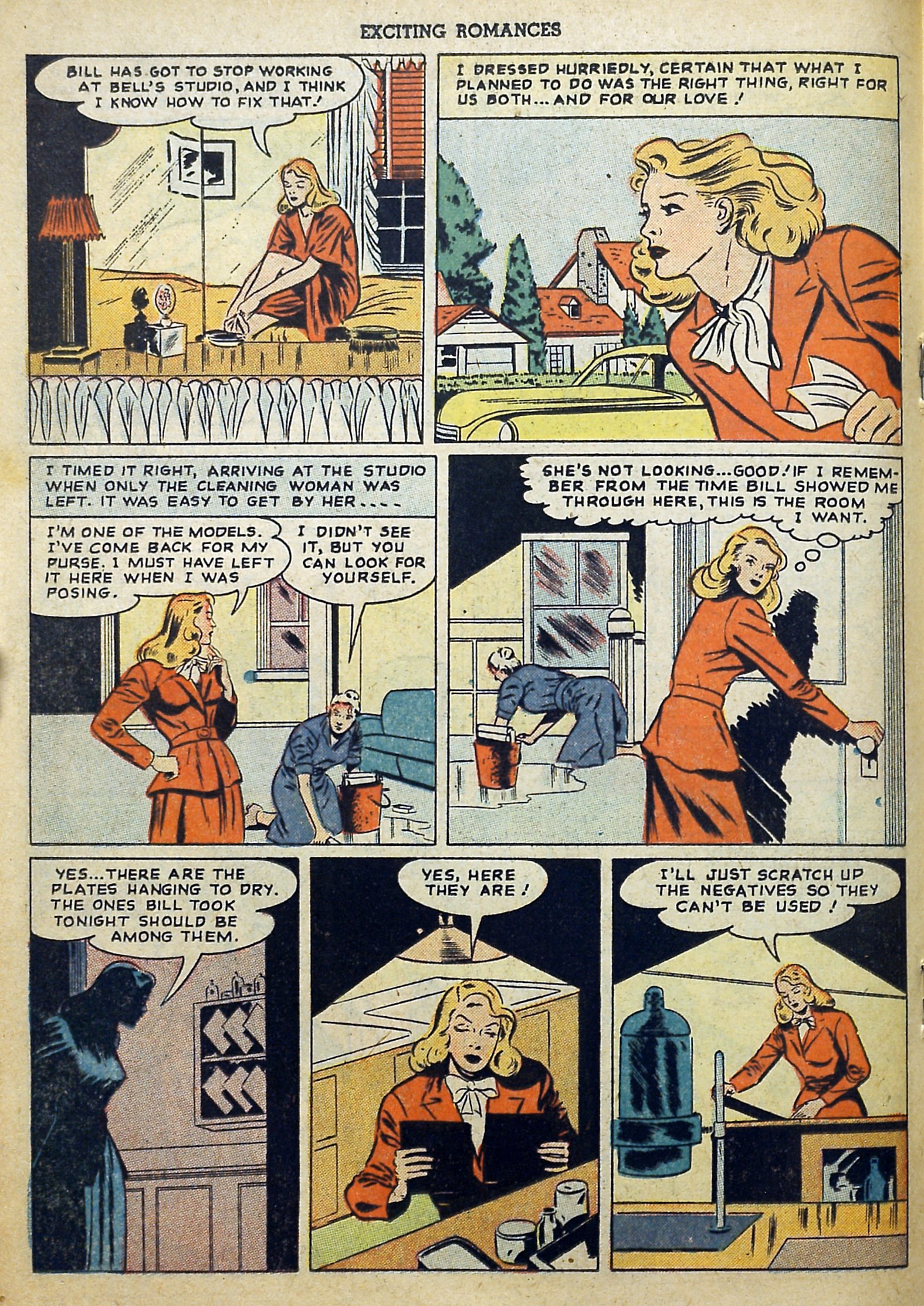 Read online Exciting Romances comic -  Issue #1 - 18