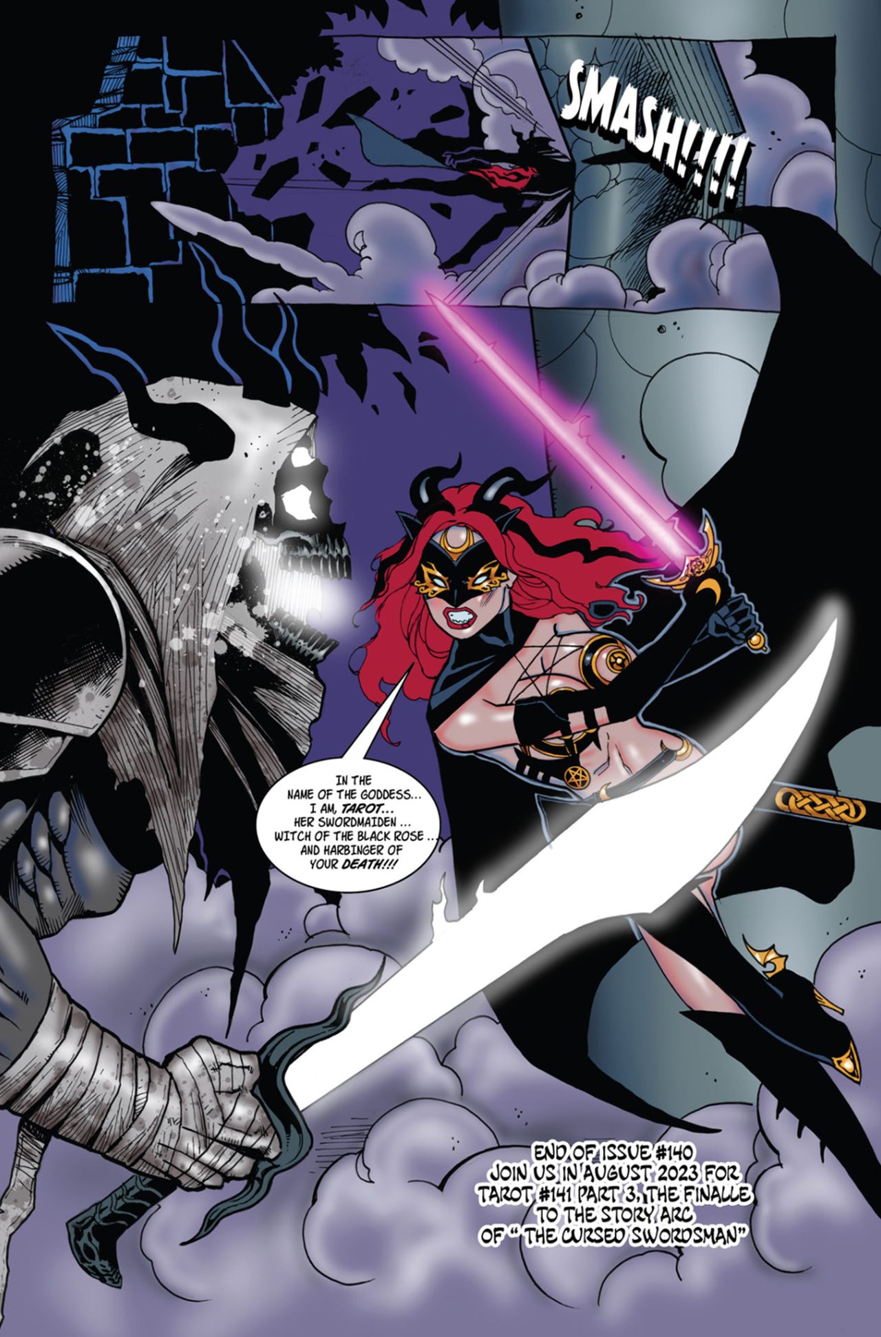 Read online Tarot: Witch of the Black Rose comic -  Issue #140 - 24