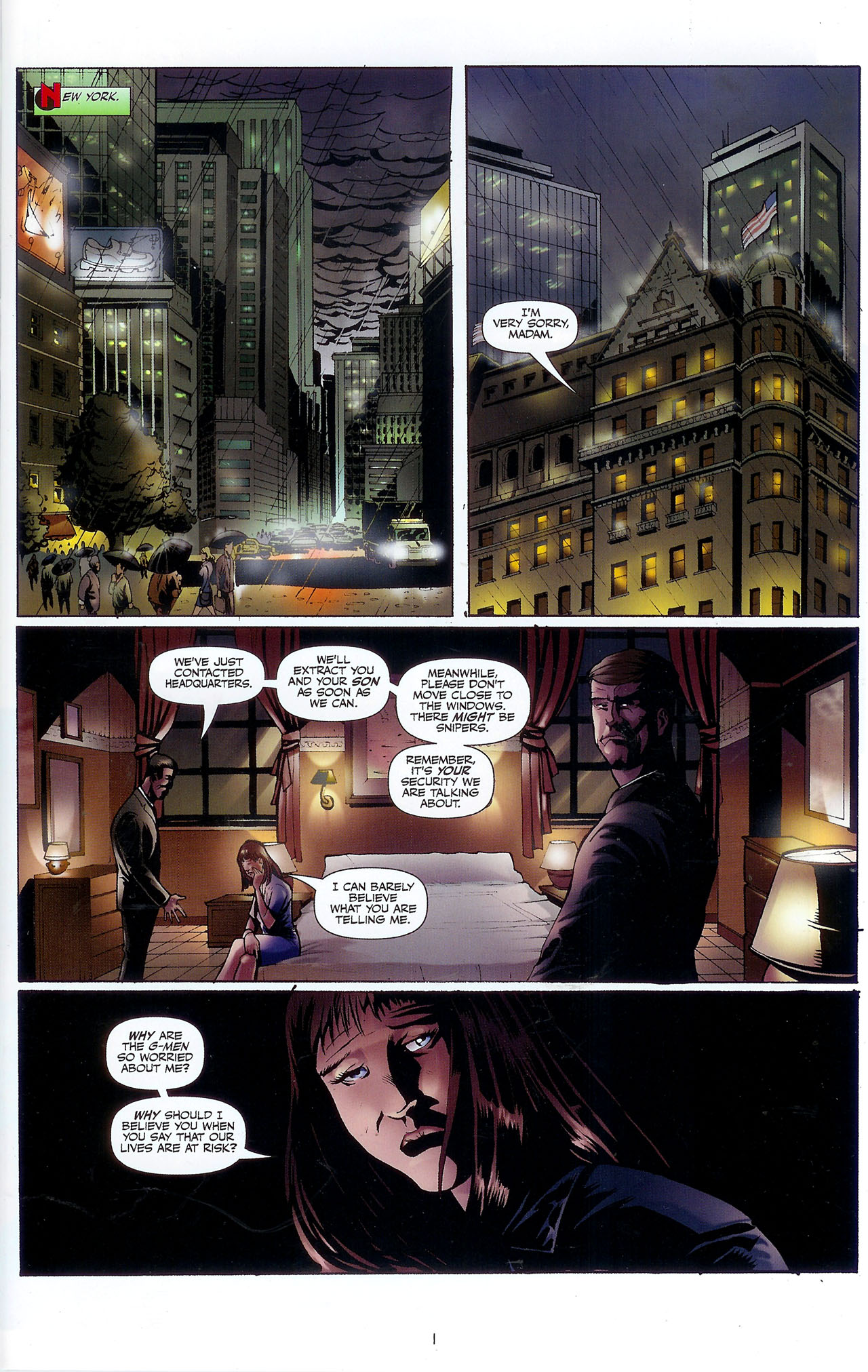 Read online CVO: Covert Vampiric Operations - African Blood comic -  Issue #4 - 3
