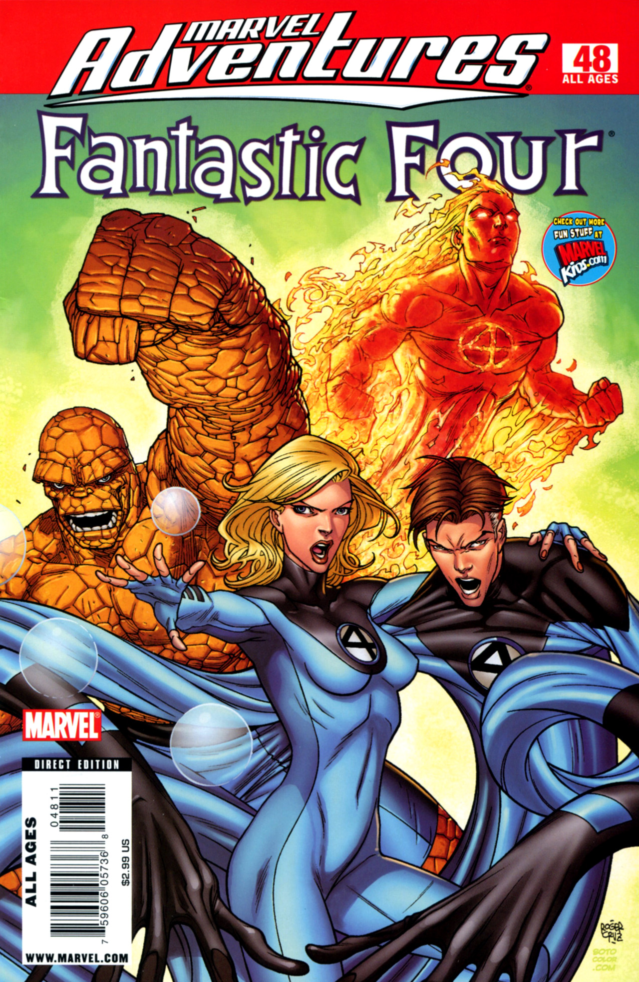 Read online Marvel Adventures Fantastic Four comic -  Issue #48 - 1