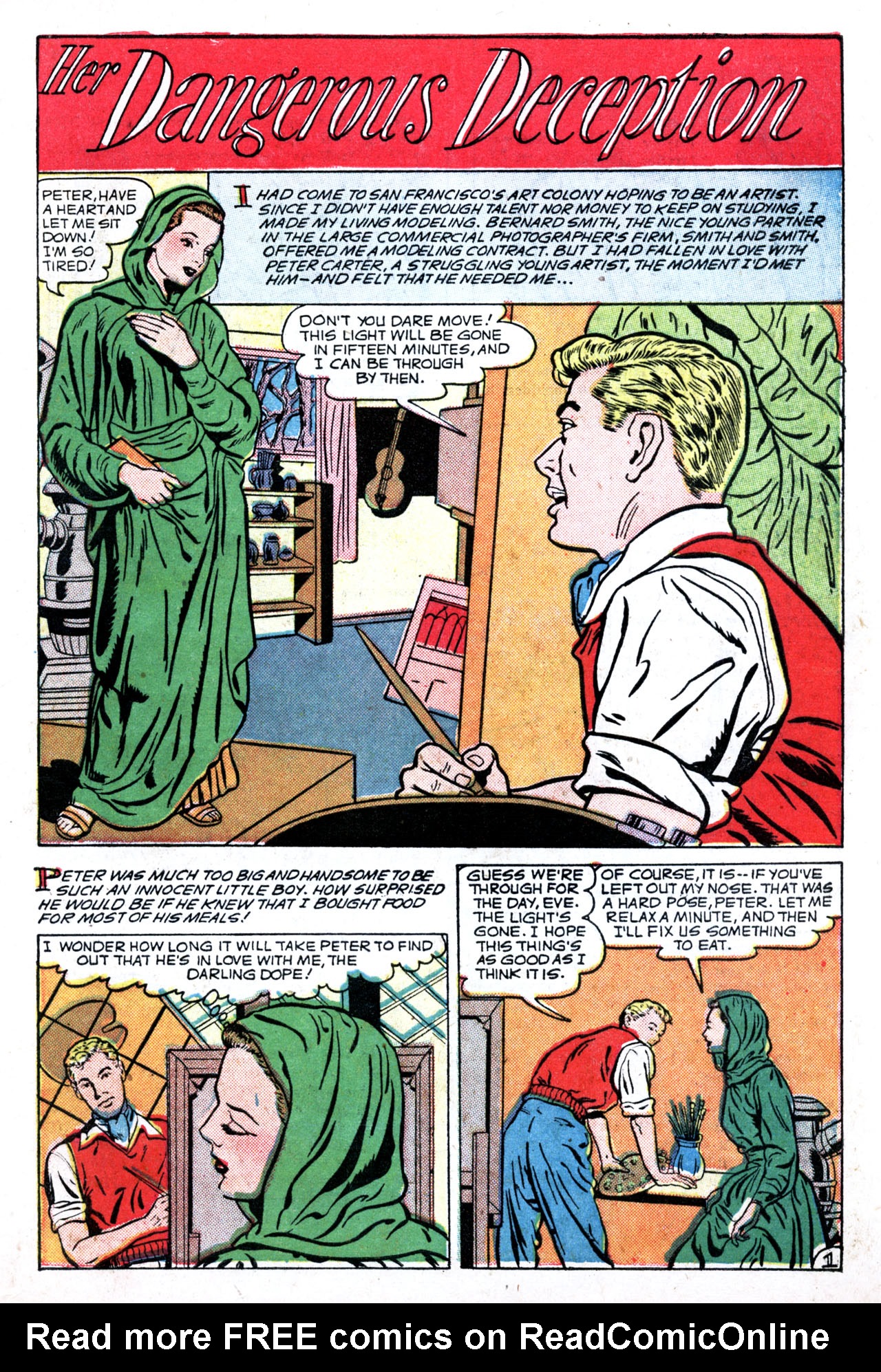 Read online Glamorous Romances comic -  Issue #49 - 27