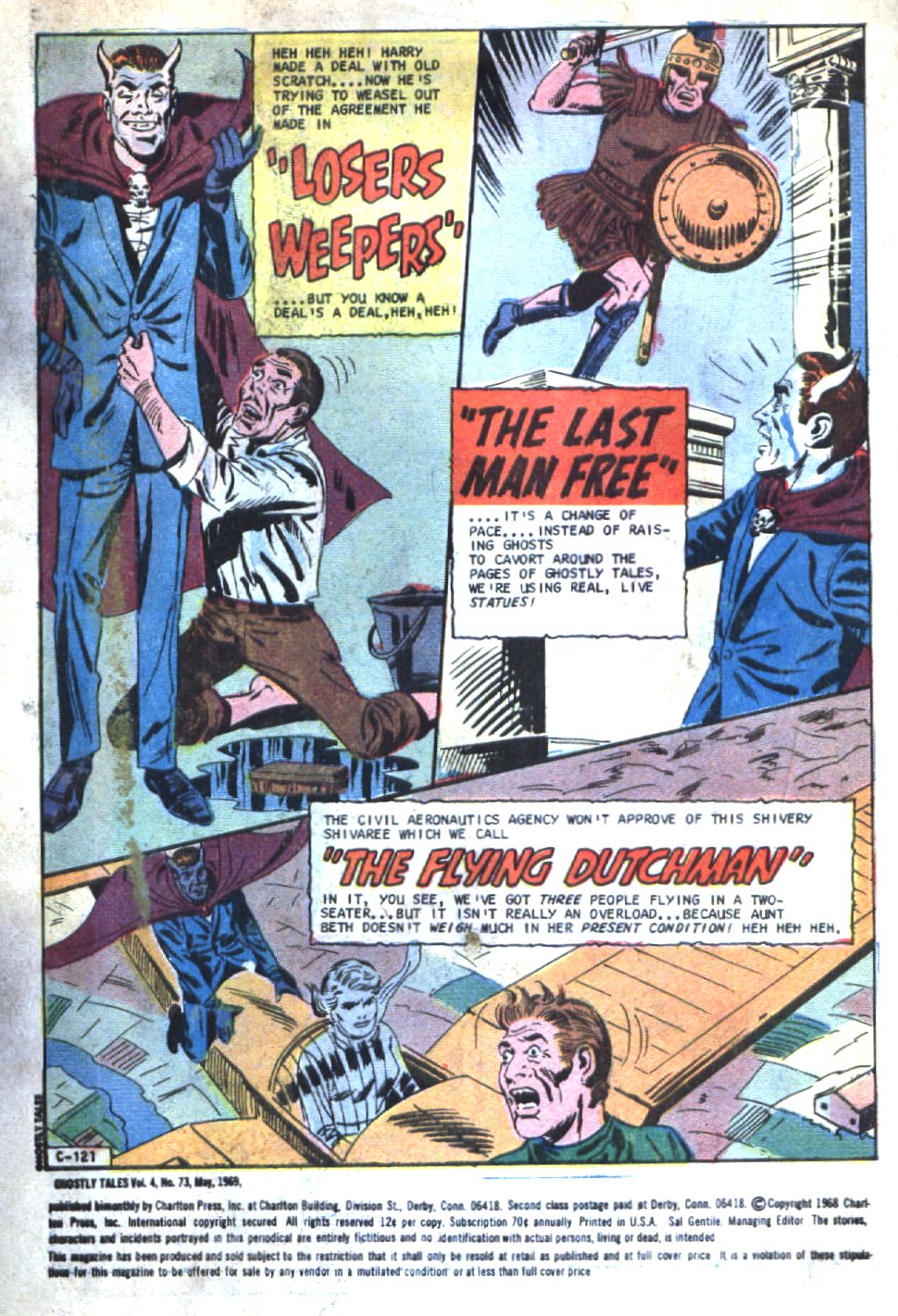 Read online Ghostly Tales comic -  Issue #73 - 3