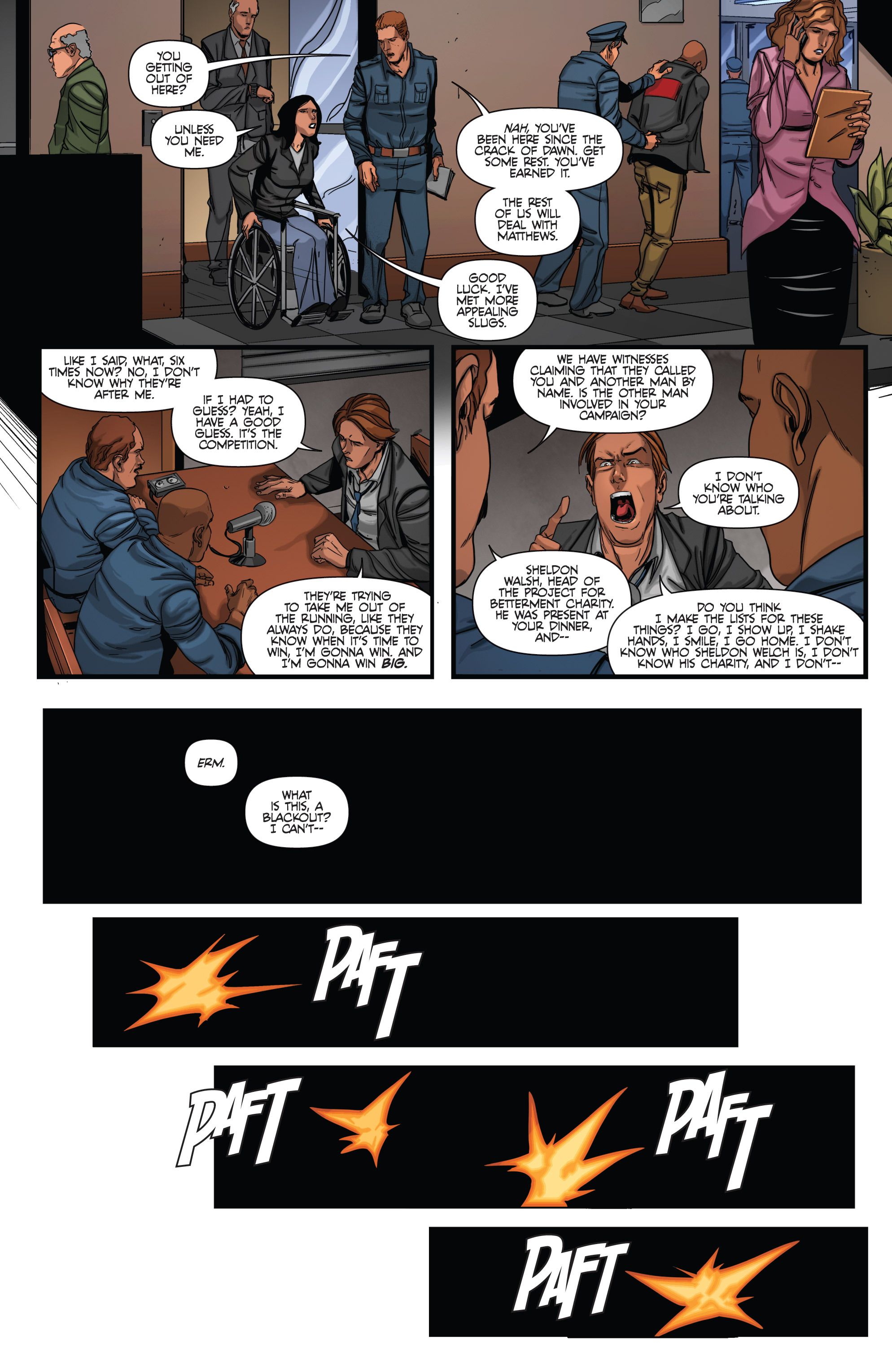 Read online Van Helsing vs The Mummy of Amun-Ra comic -  Issue #2 - 23