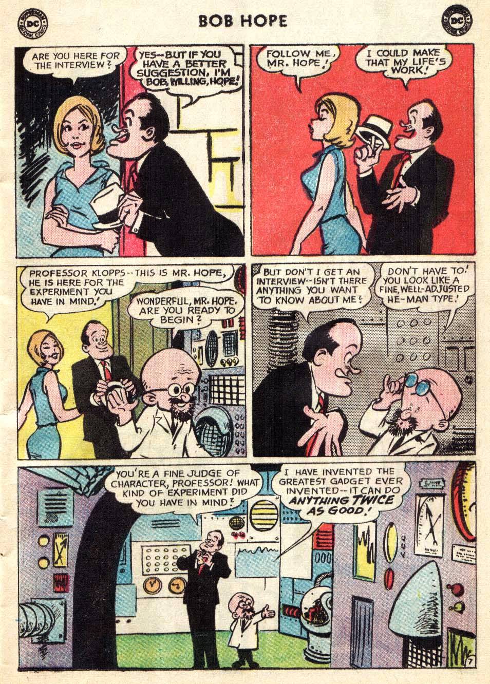 Read online The Adventures of Bob Hope comic -  Issue #86 - 9