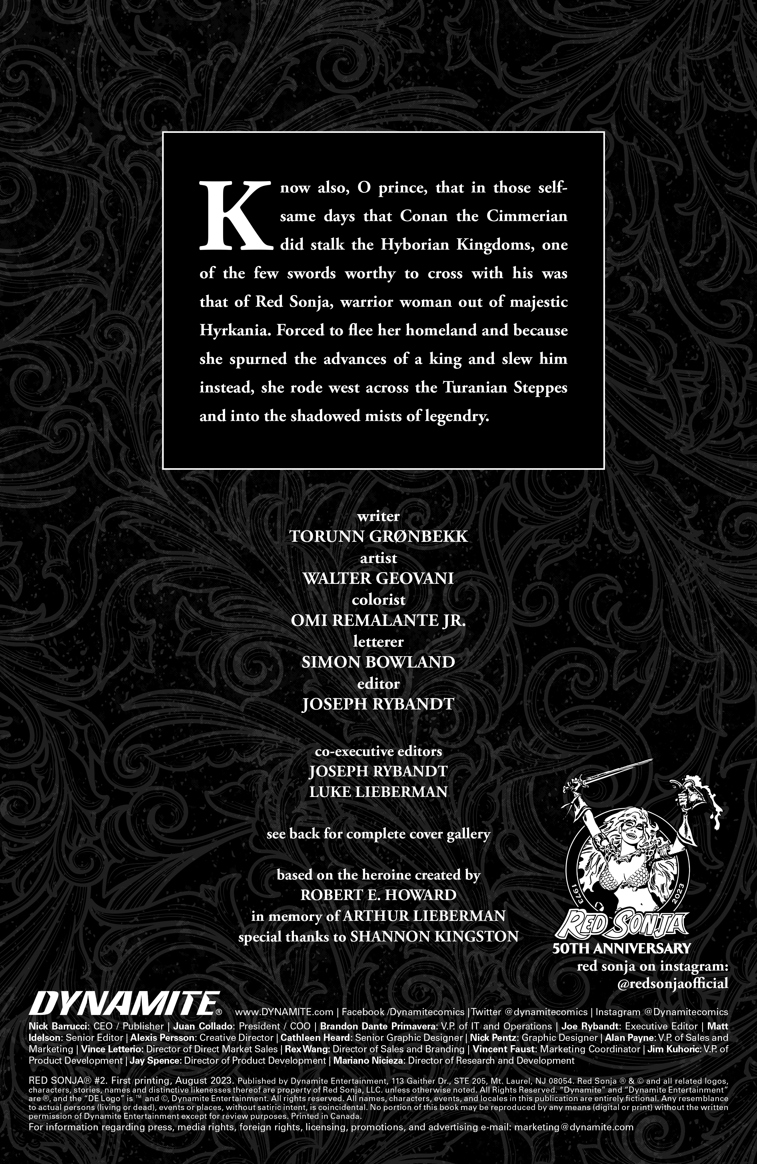 Read online Red Sonja (2023) comic -  Issue #2 - 6
