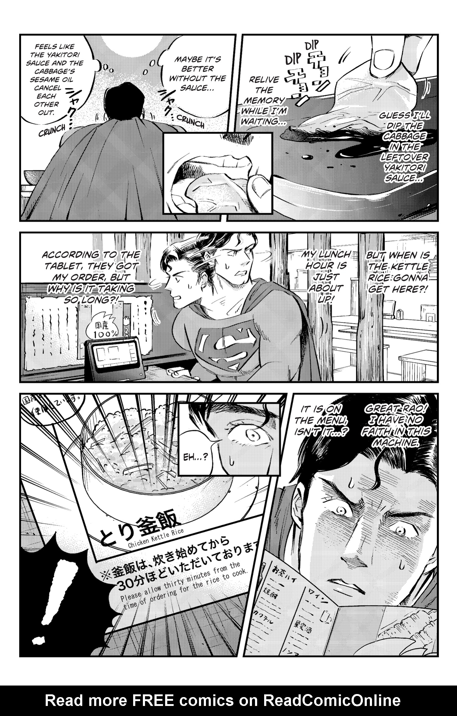 Read online Superman vs. Meshi comic -  Issue #1 - 27