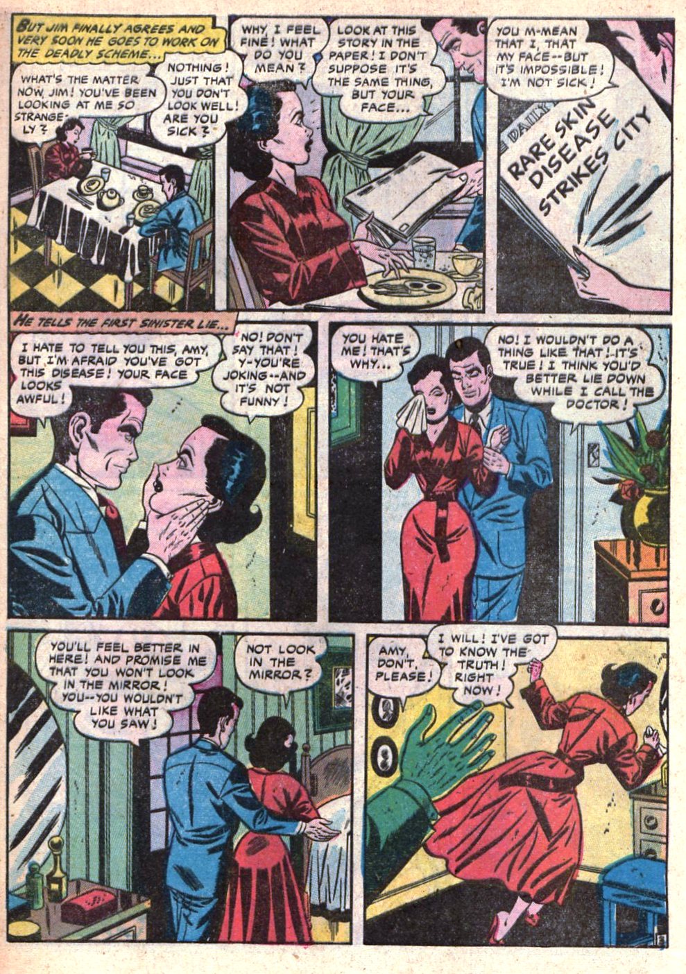 Read online Haunted Thrills comic -  Issue #17 - 7