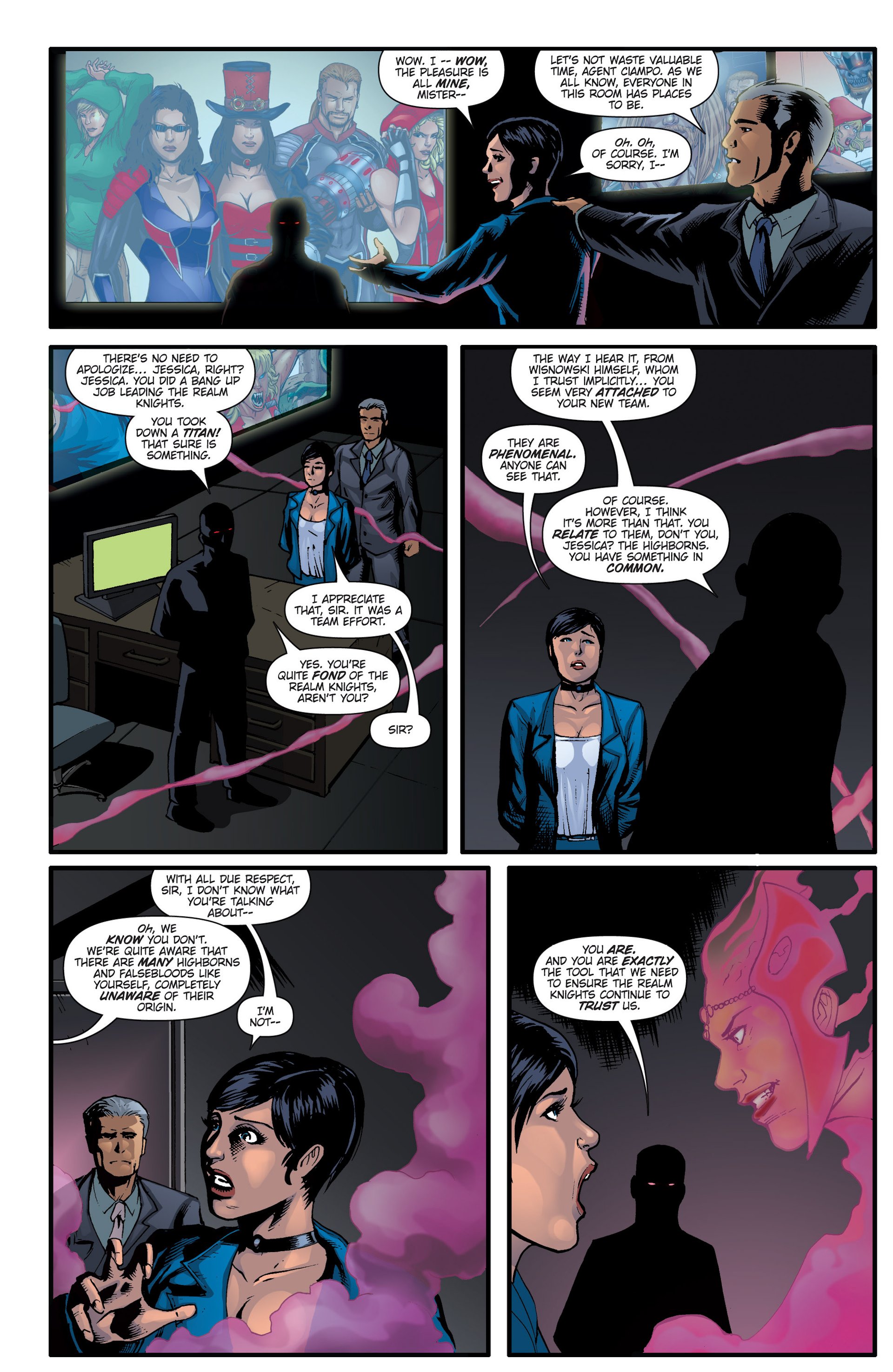 Read online Grimm Fairy Tales presents Realm Knights comic -  Issue #4 - 33