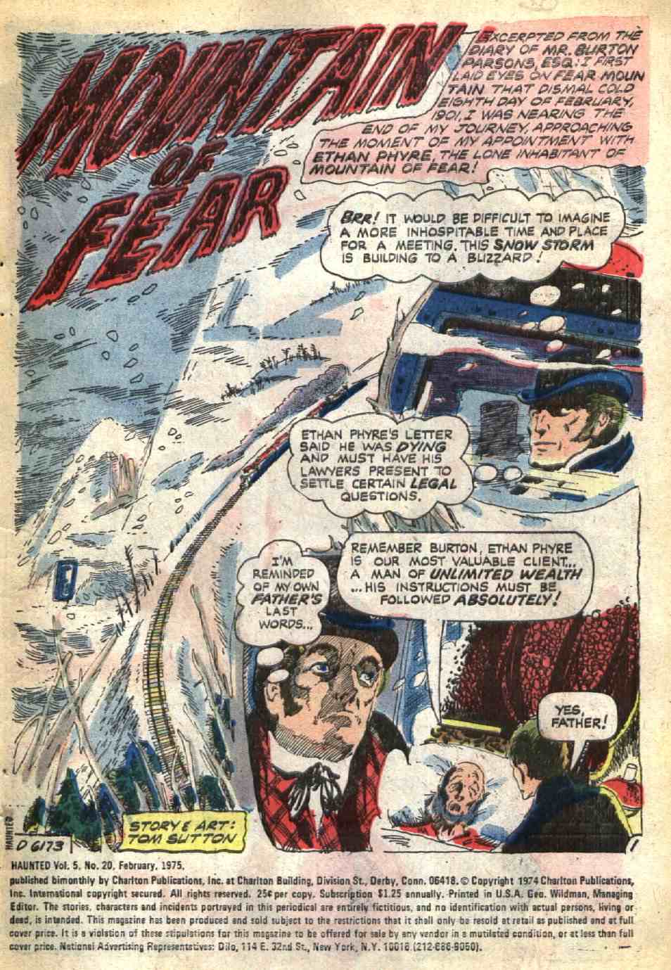 Read online Haunted comic -  Issue #20 - 3