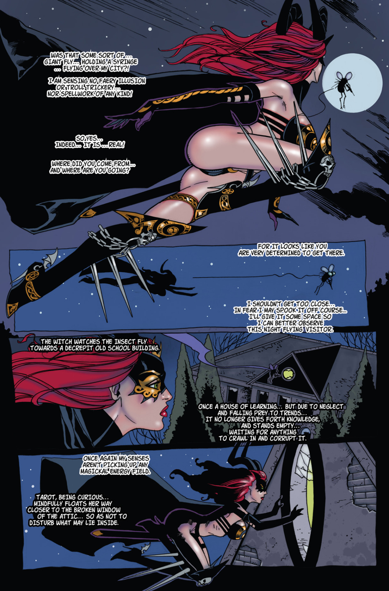 Read online Tarot: Witch of the Black Rose comic -  Issue #134 - 14