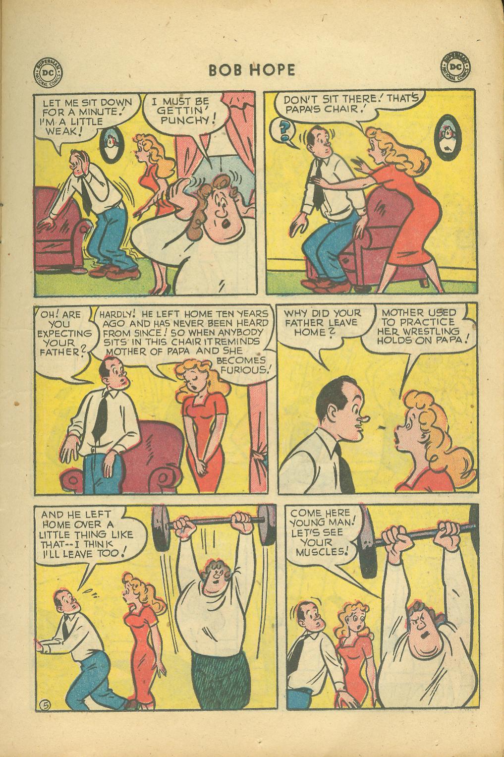 Read online The Adventures of Bob Hope comic -  Issue #21 - 17