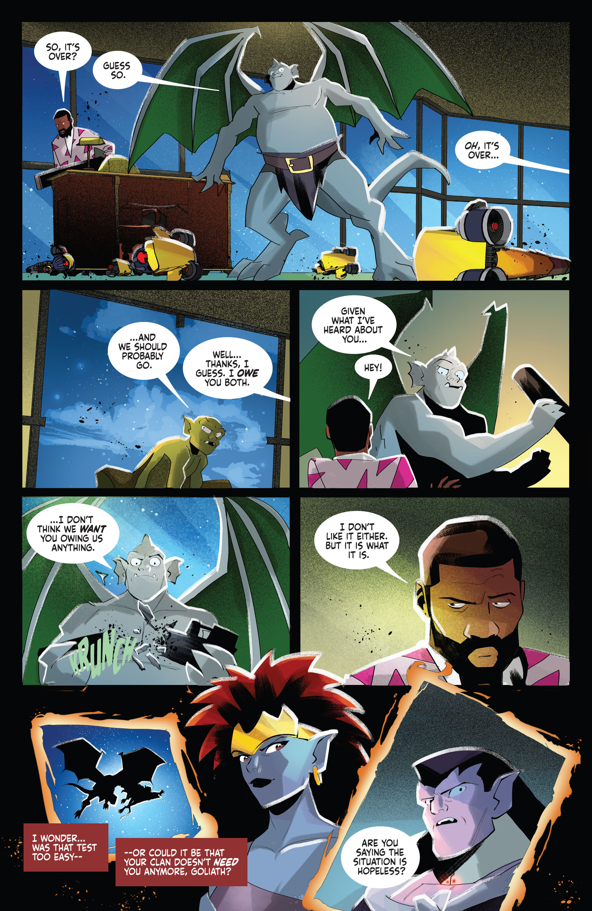 Read online Gargoyles (2022) comic -  Issue #7 - 20