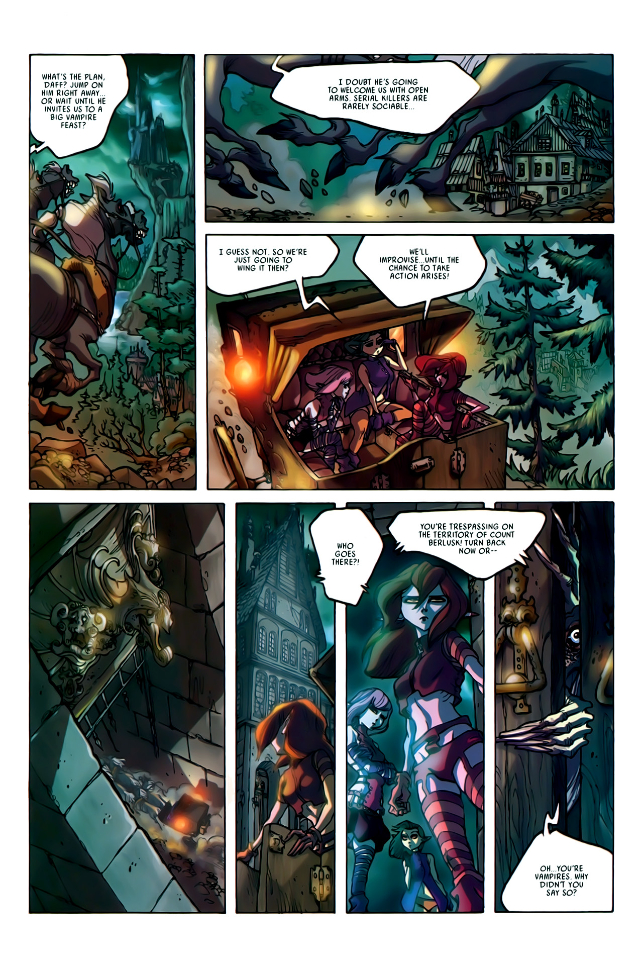 Read online Daffodil comic -  Issue #3 - 9