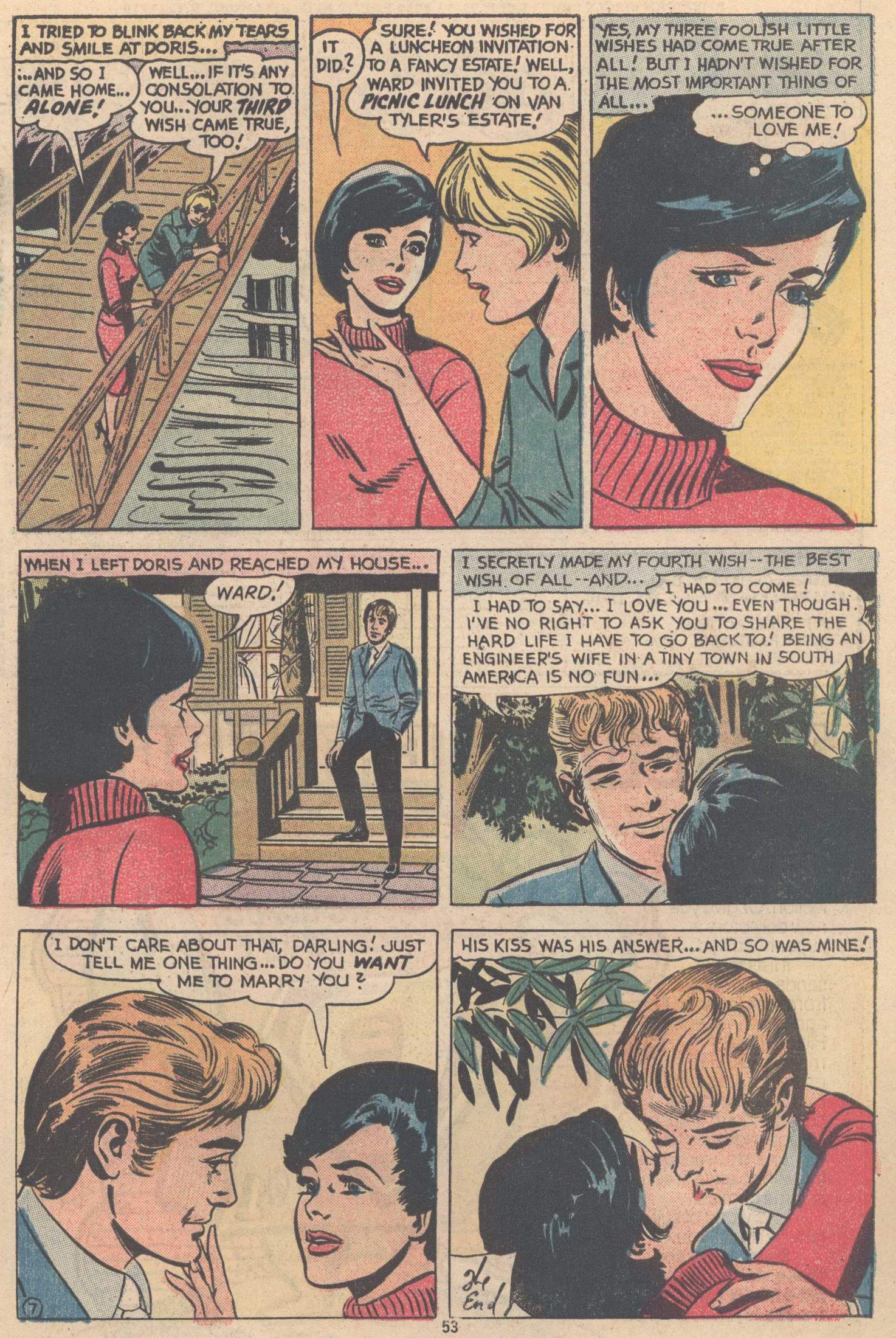 Read online Young Romance comic -  Issue #197 - 53
