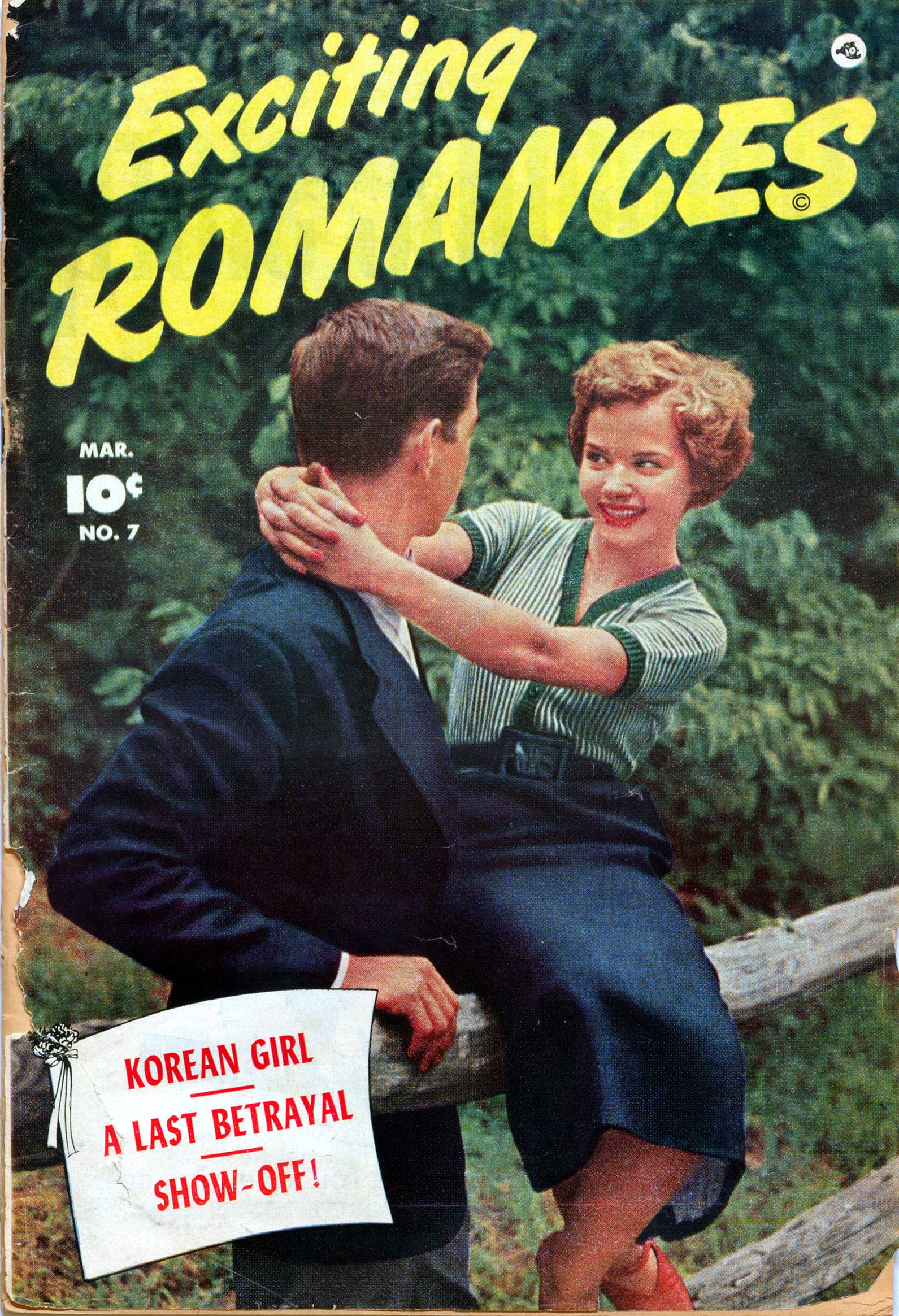 Read online Exciting Romances comic -  Issue #7 - 1