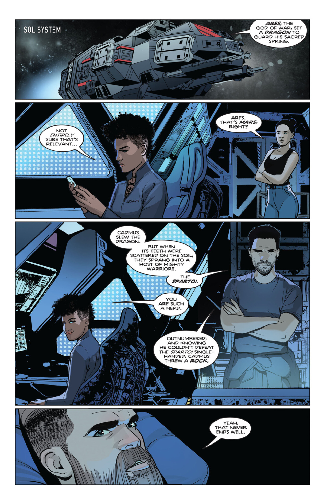 Read online The Expanse: Dragon Tooth comic -  Issue #4 - 7