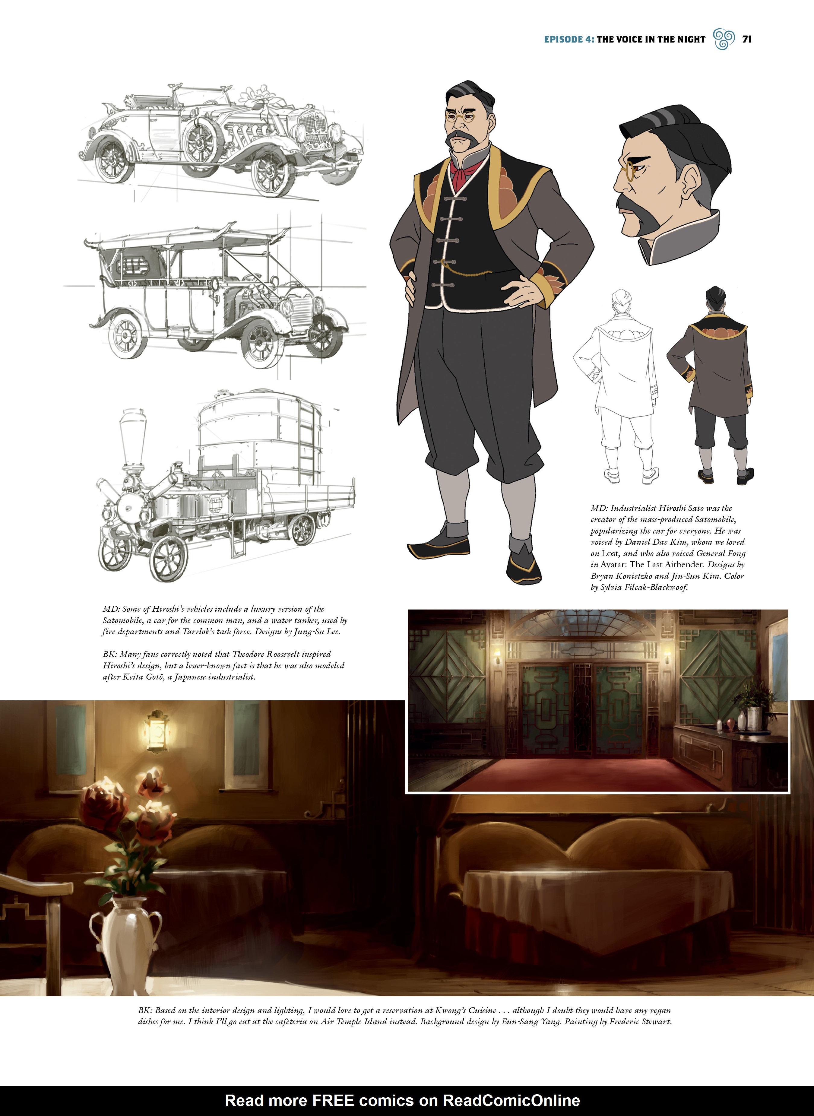 Read online The Legend of Korra: The Art of the Animated Series comic -  Issue # TPB 1 - 65