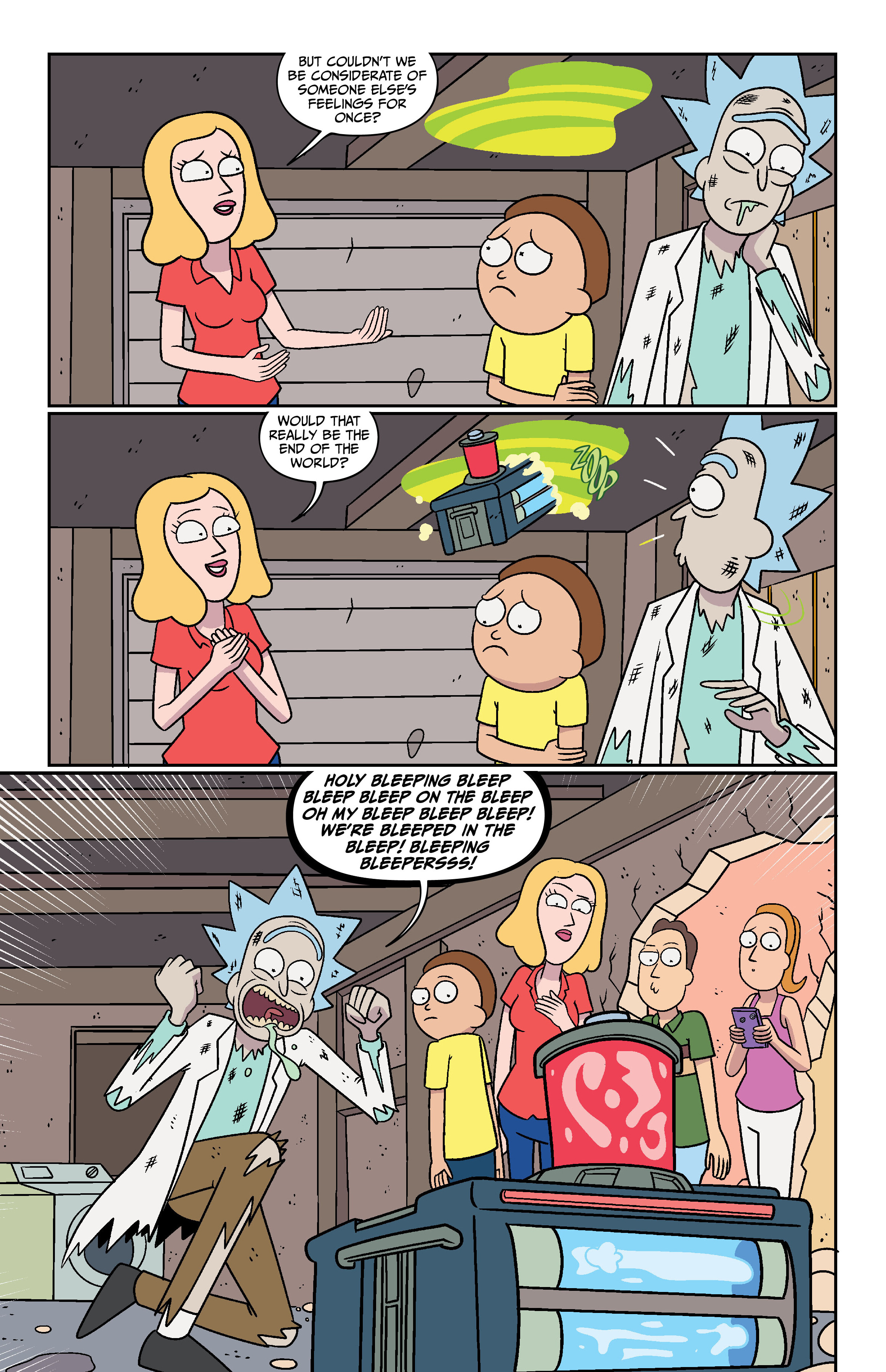 Read online Rick and Morty Deluxe Edition comic -  Issue # TPB 8 (Part 3) - 9