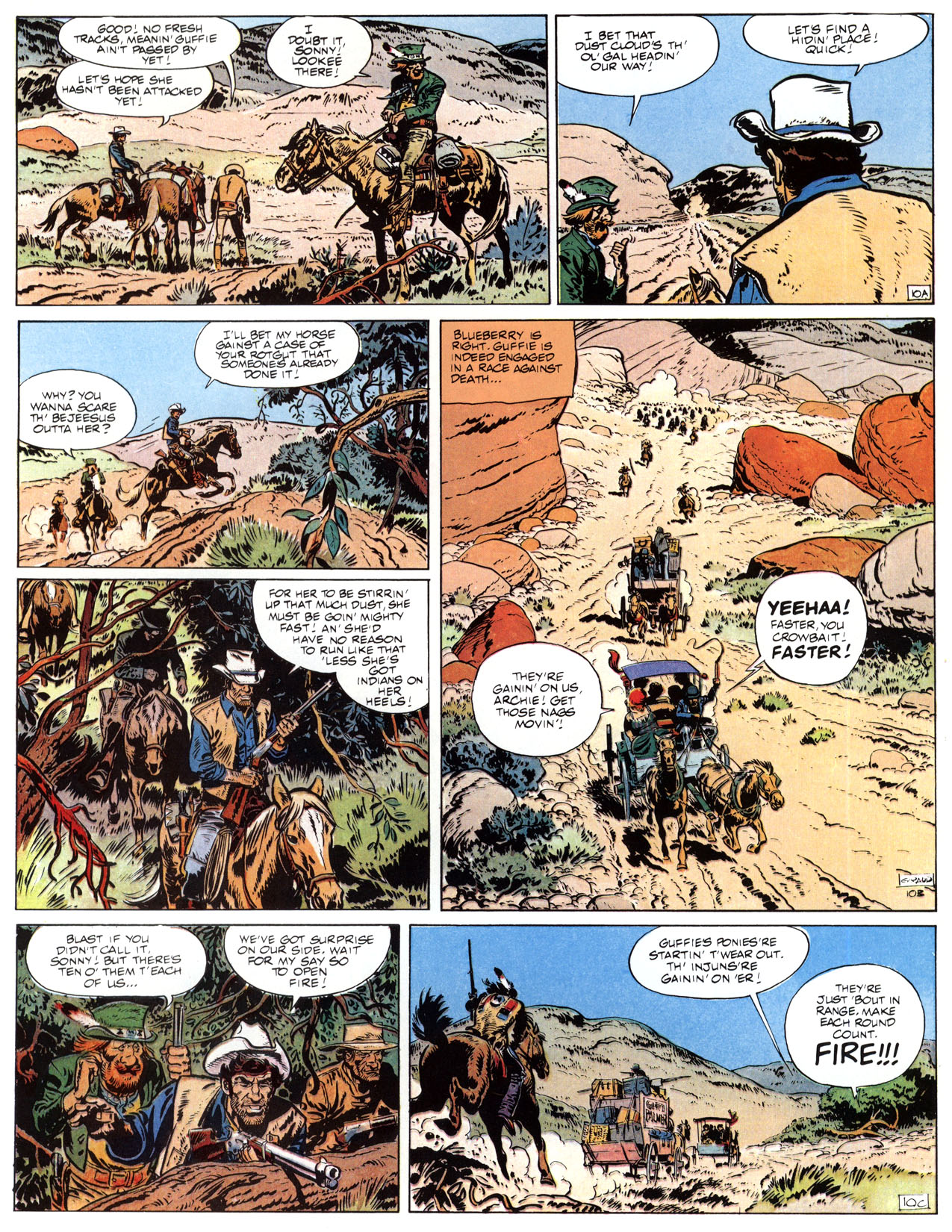 Read online Epic Graphic Novel: Lieutenant Blueberry comic -  Issue #2 - 14
