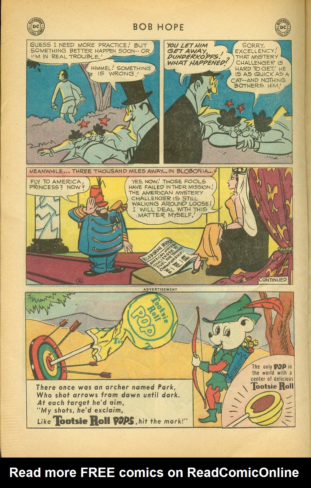 Read online The Adventures of Bob Hope comic -  Issue #56 - 20