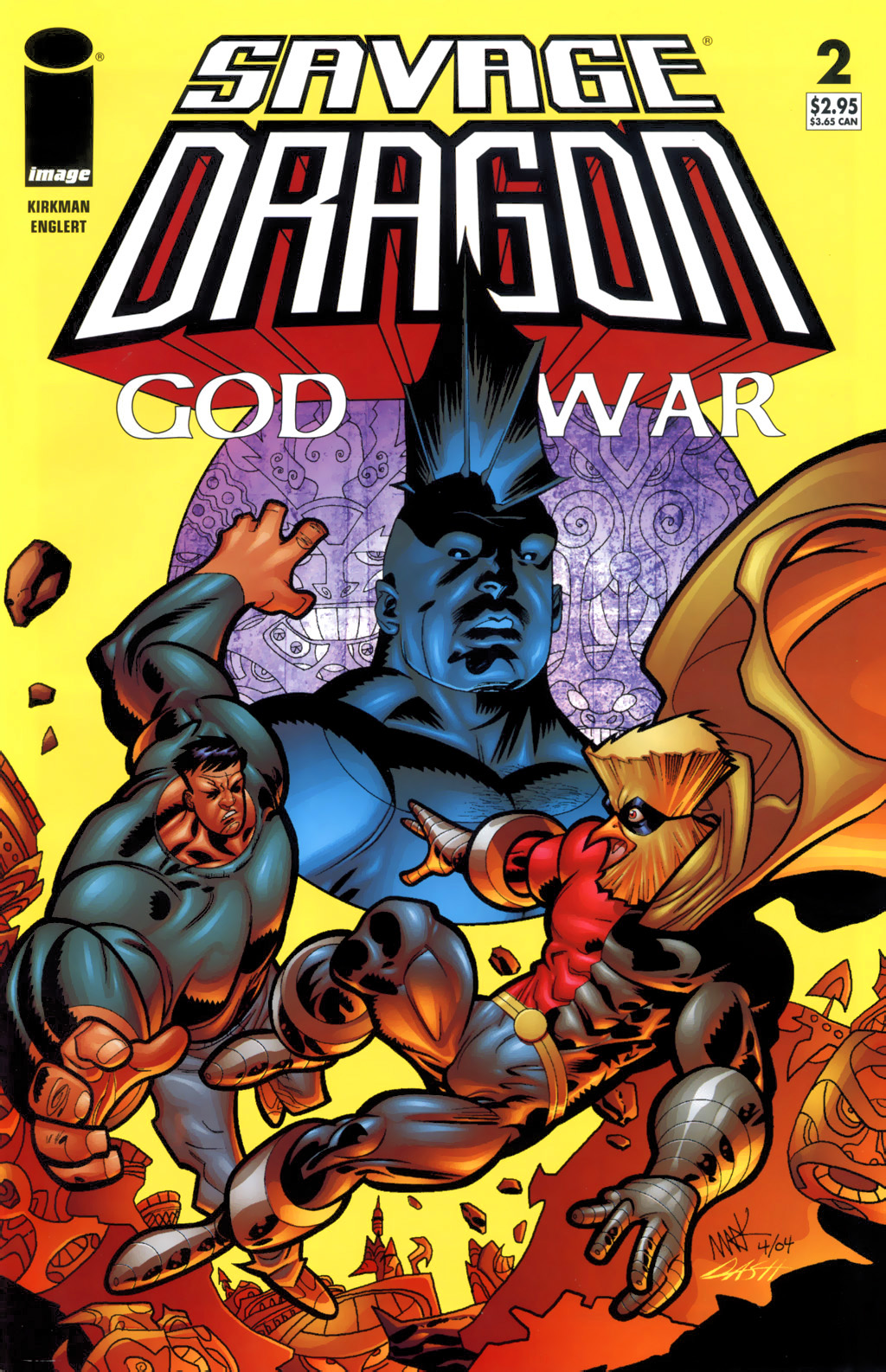 Read online Savage Dragon: God War comic -  Issue #2 - 1