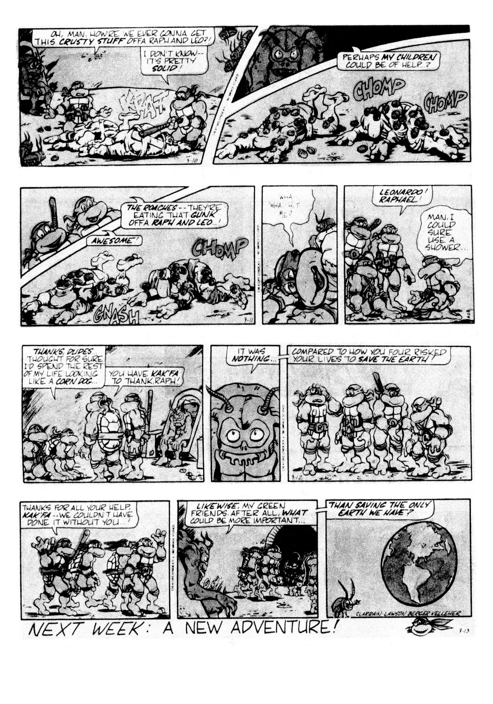 Read online Teenage Mutant Ninja Turtles: Complete Newspaper Daily Comic Strip Collection comic -  Issue # TPB 2 (Part 1) - 96