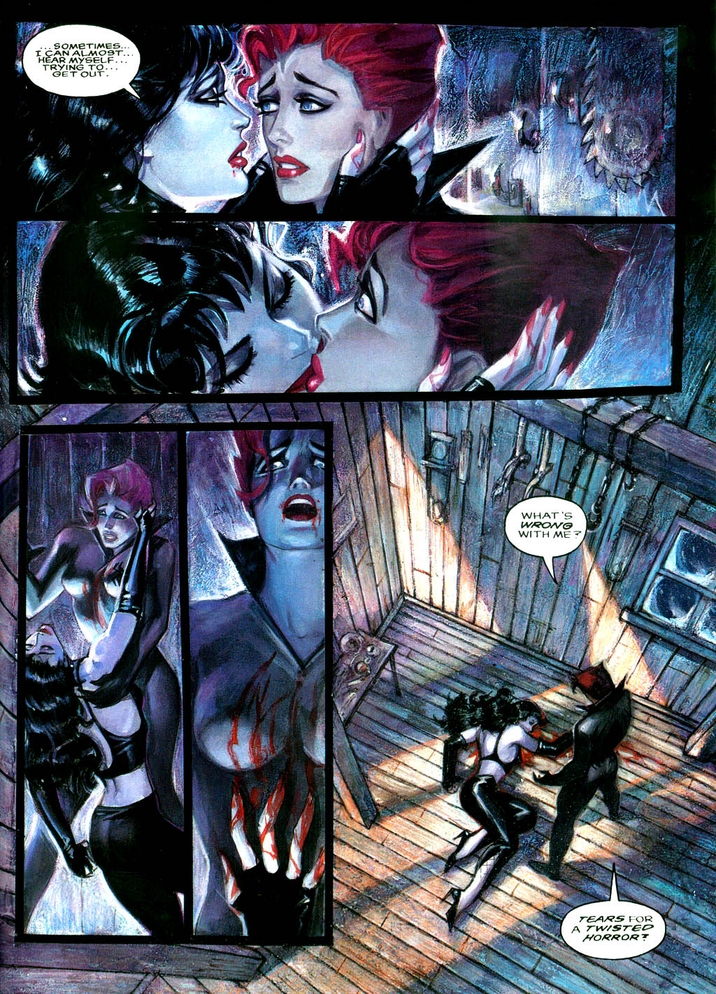 Read online Daredevil / Black Widow: Abattoir comic -  Issue # Full - 58