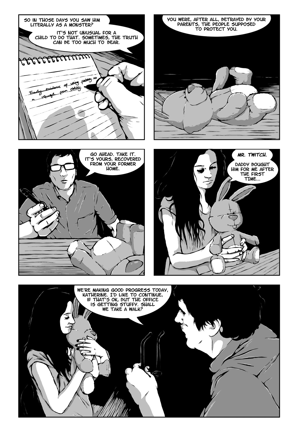 Read online Hollow Girl comic -  Issue #3 - 7