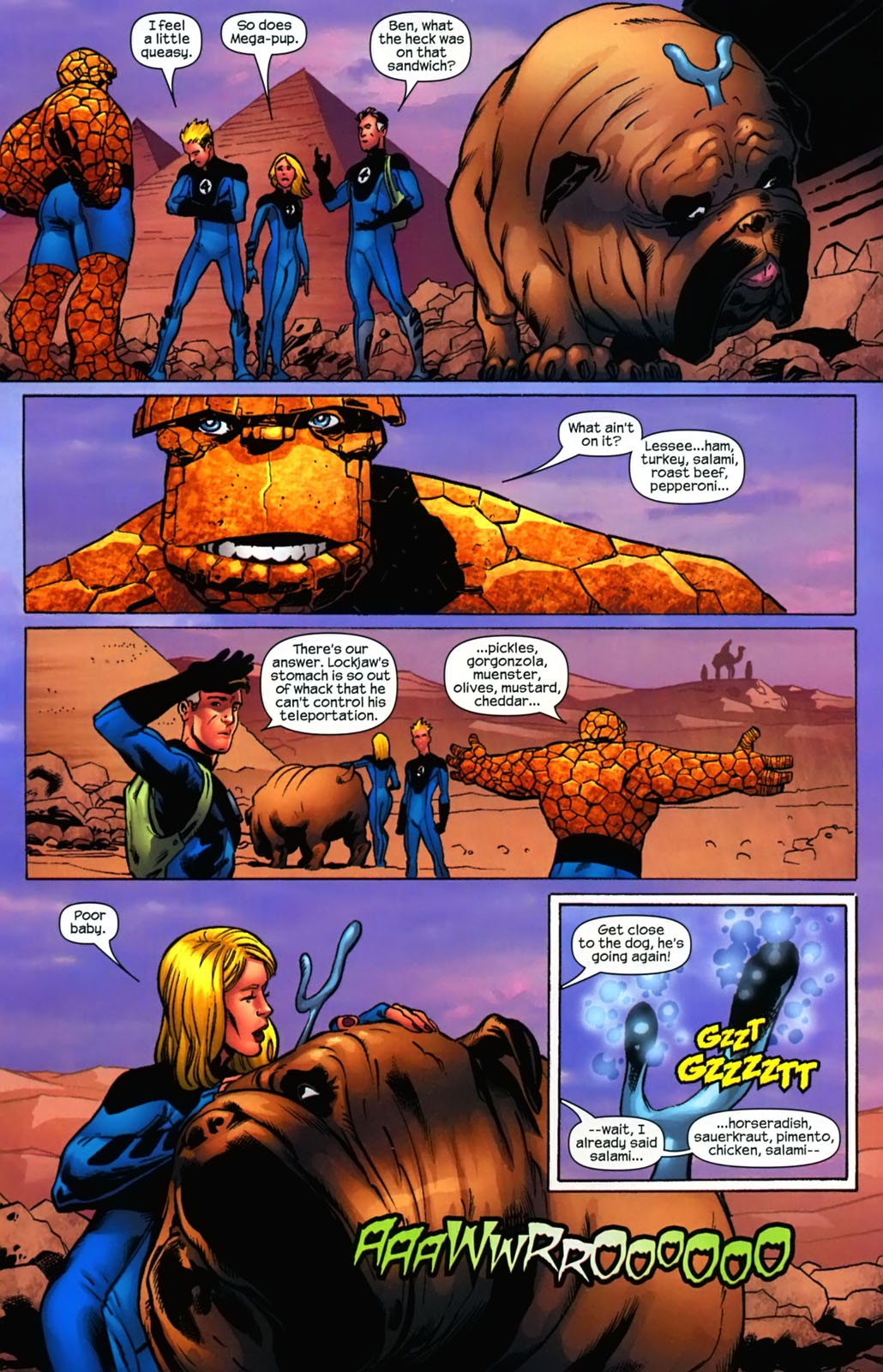 Read online Marvel Adventures Fantastic Four comic -  Issue #8 - 11