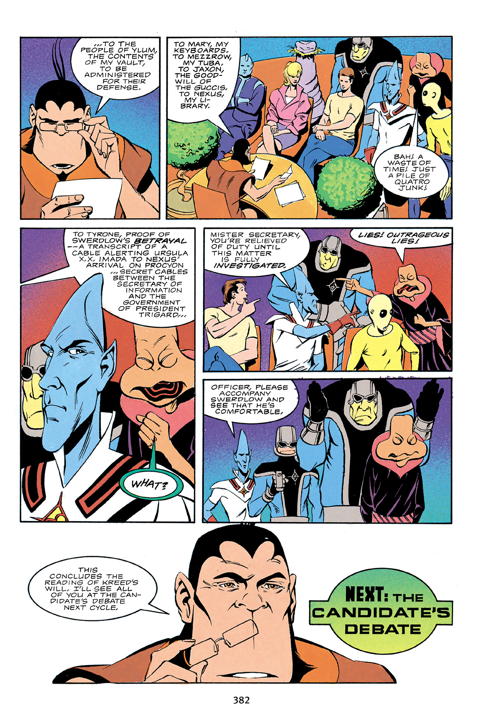 Read online Nexus Omnibus comic -  Issue # TPB 4 - 379