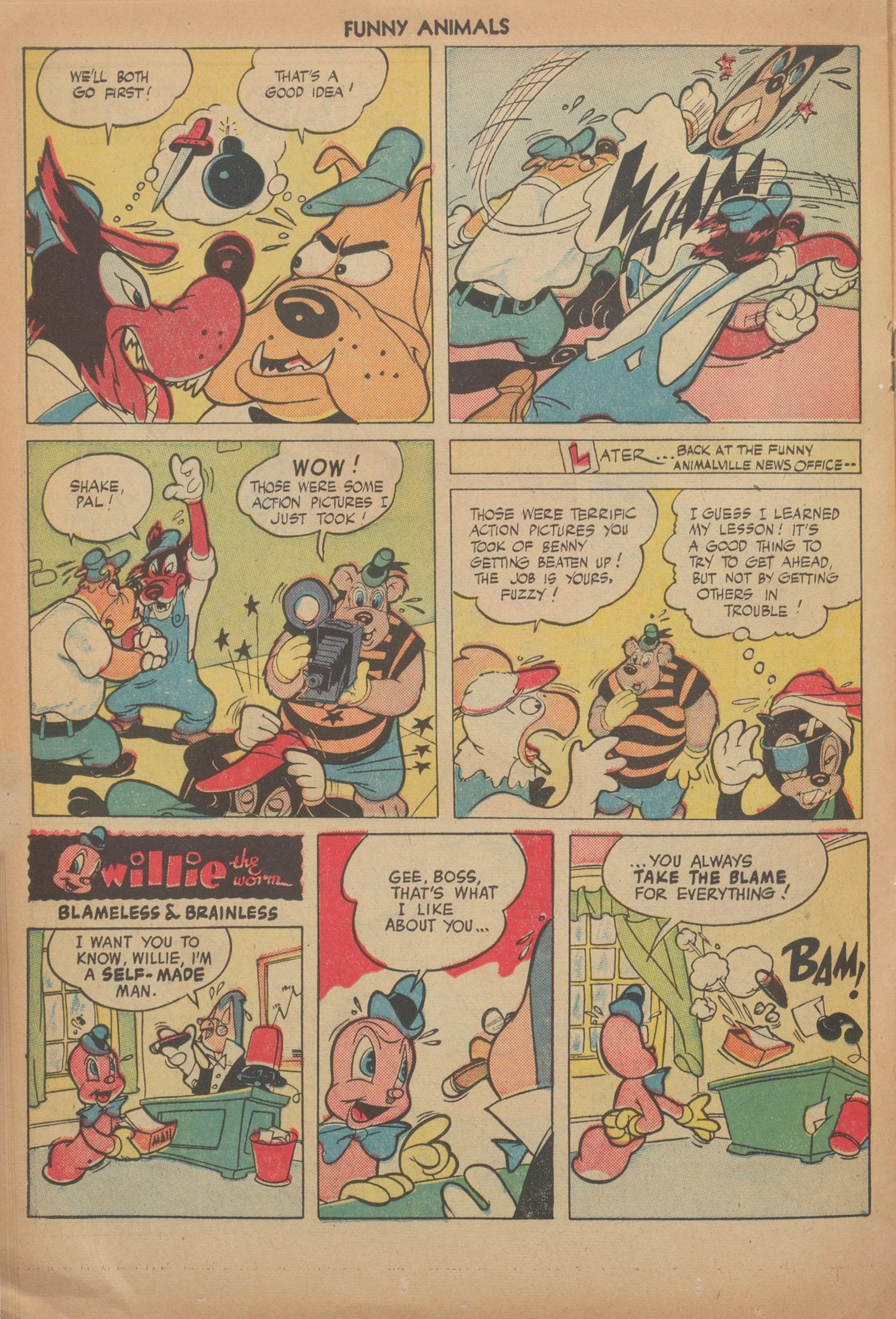 Read online Fawcett's Funny Animals comic -  Issue #50 - 20