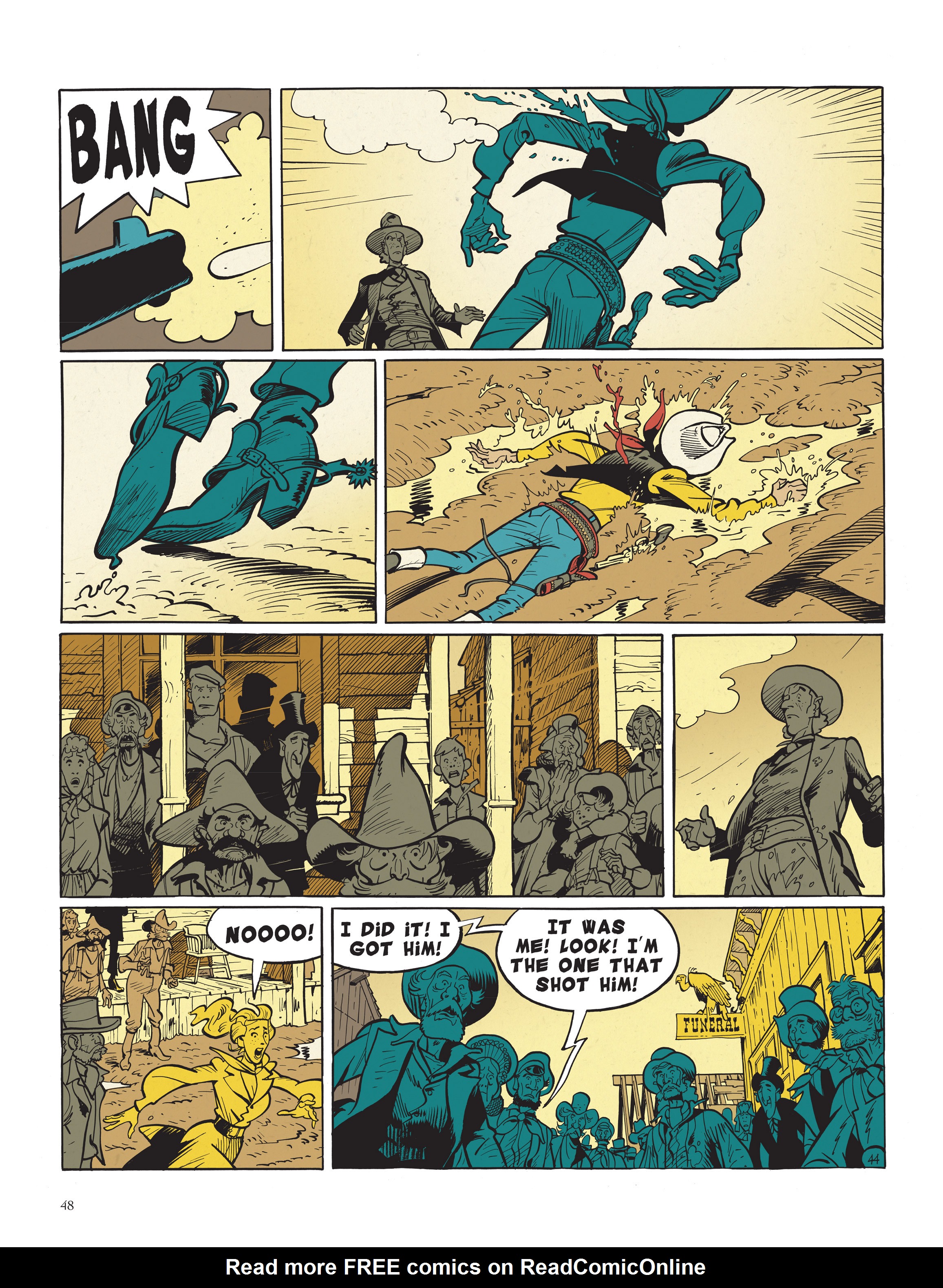 Read online The Man Who Shot Lucky Luke comic -  Issue # Full - 50