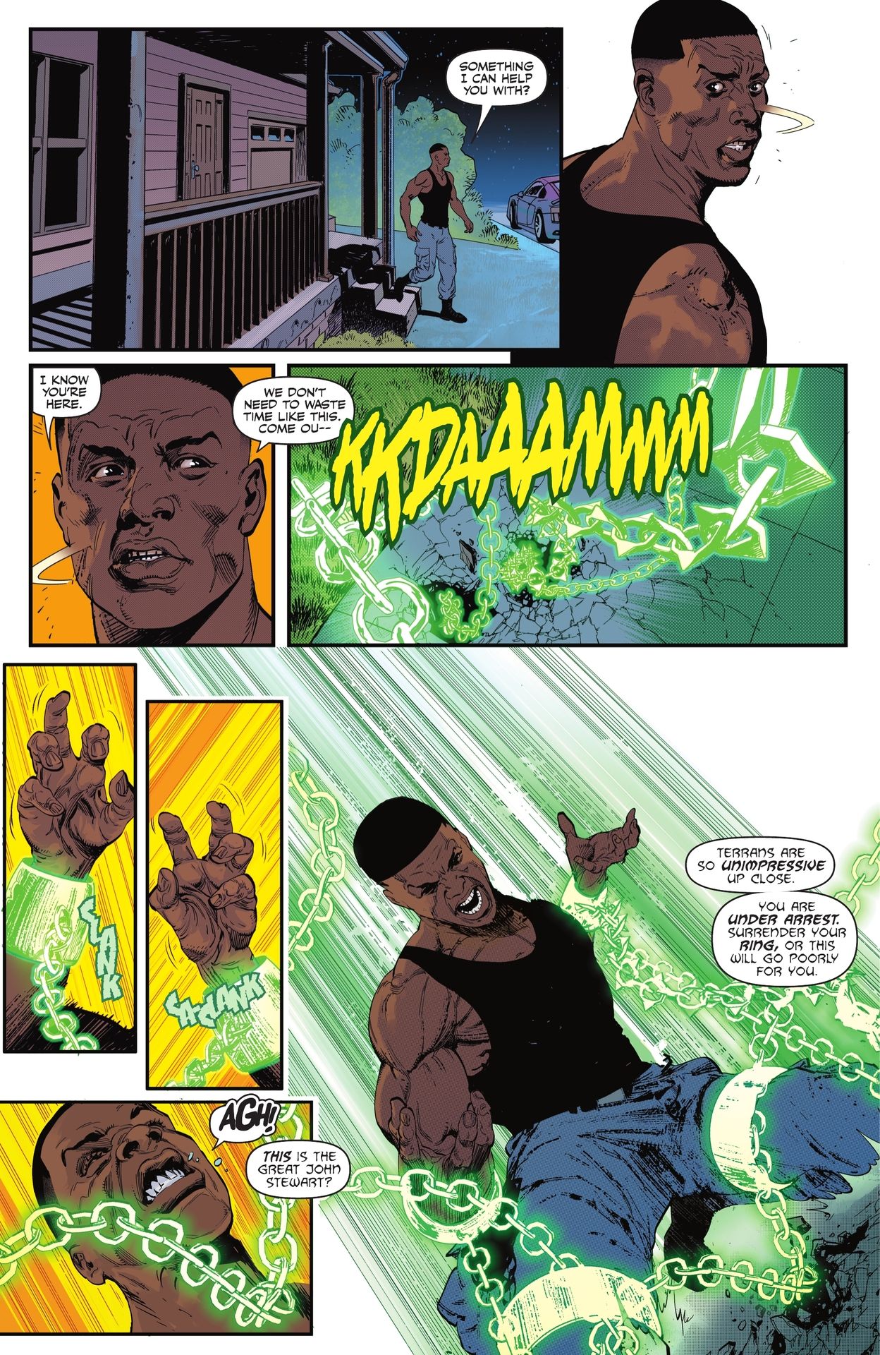 Read online Green Lantern: War Journal comic -  Issue #1 - 13