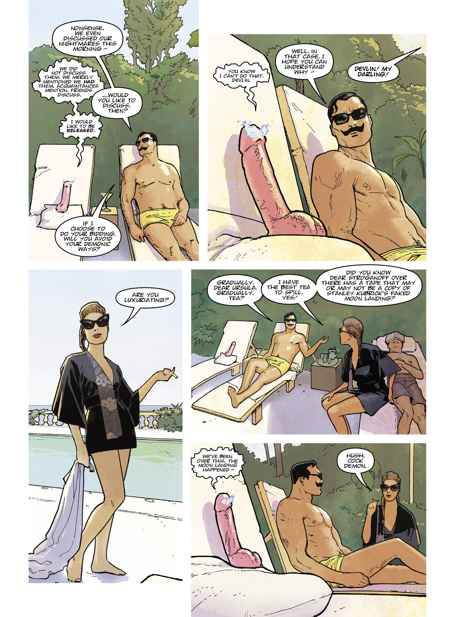 Read online Devlin Waugh comic -  Issue # TPB 3 (Part 1) - 95