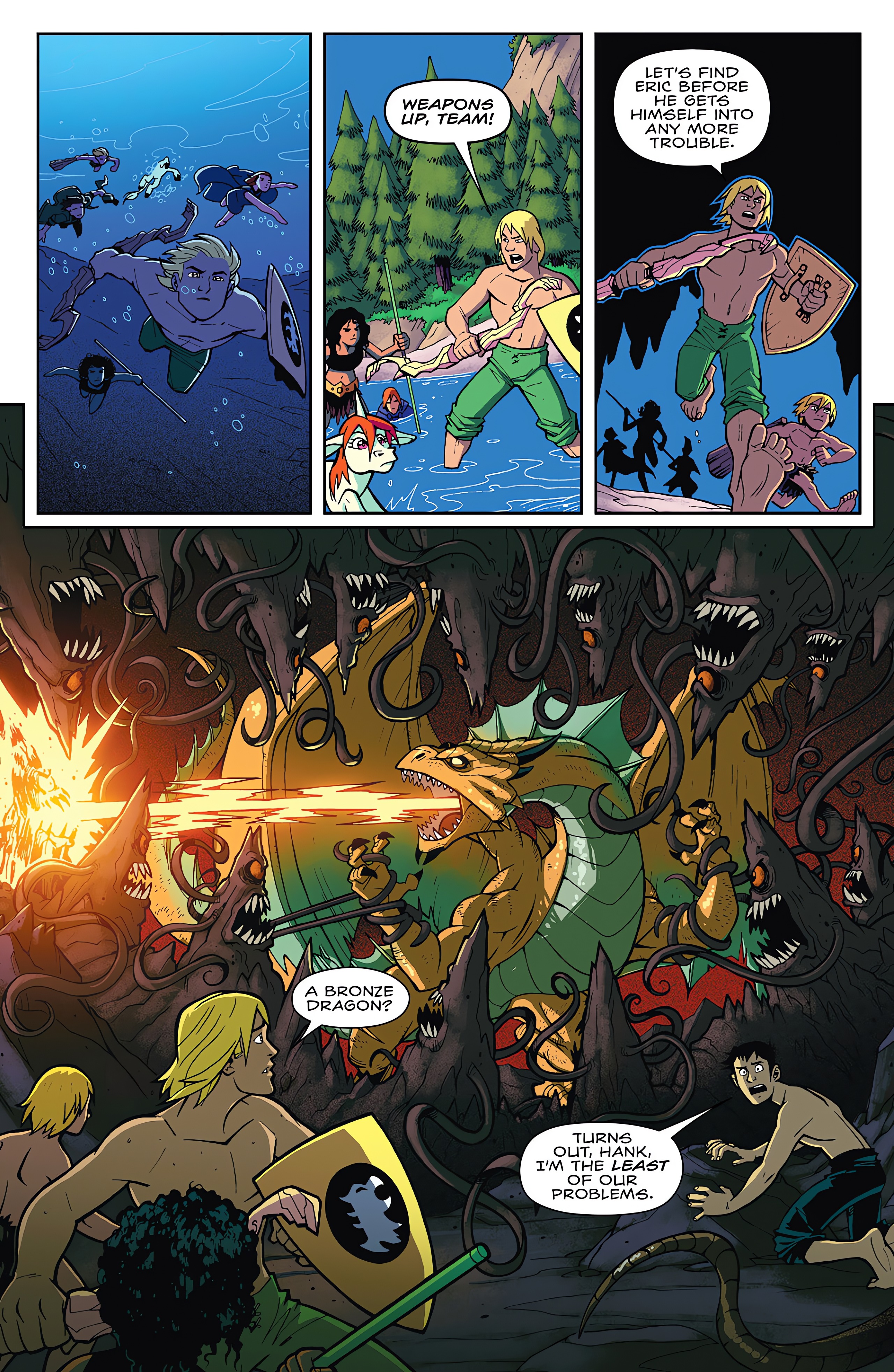 Read online IDW Endless - Summer Dungeons and Dragons: Saturday Morning Adventures comic -  Issue # Full - 12