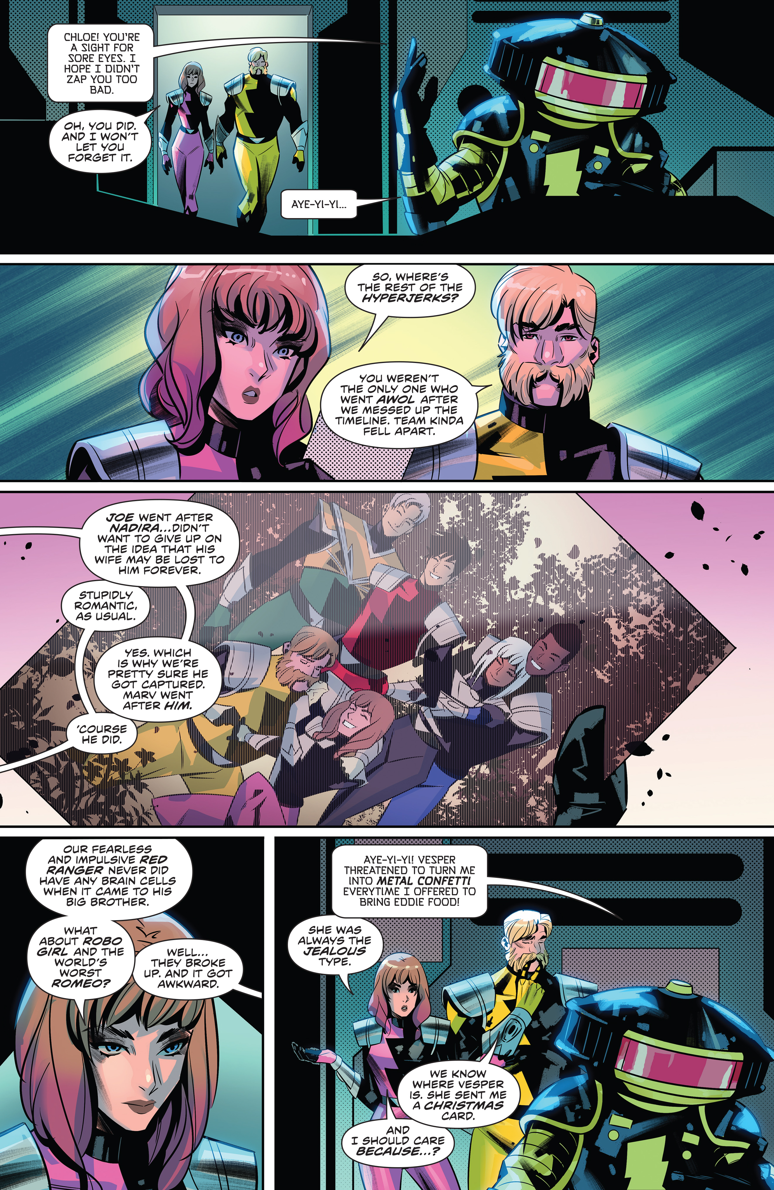 Read online Power Rangers Unlimited comic -  Issue # HyperForce - 12