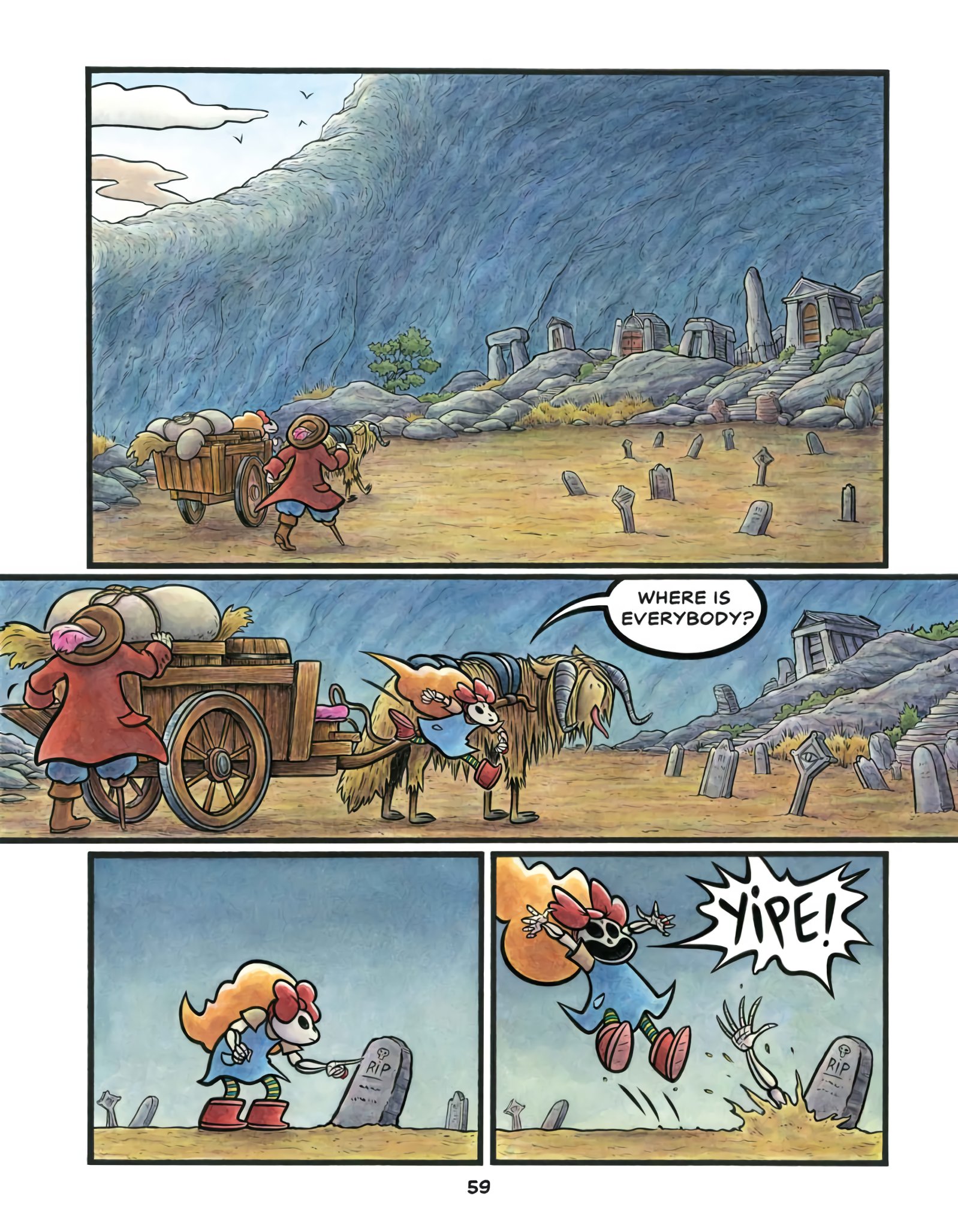 Read online Prunella and the Cursed Skull Ring comic -  Issue # TPB (Part 1) - 61